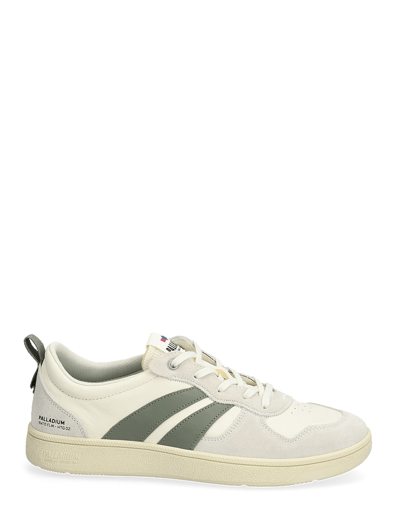 Palladium - PALLACUP FLAME LTH - lave sneakers - marshmallow/vetiver - 1