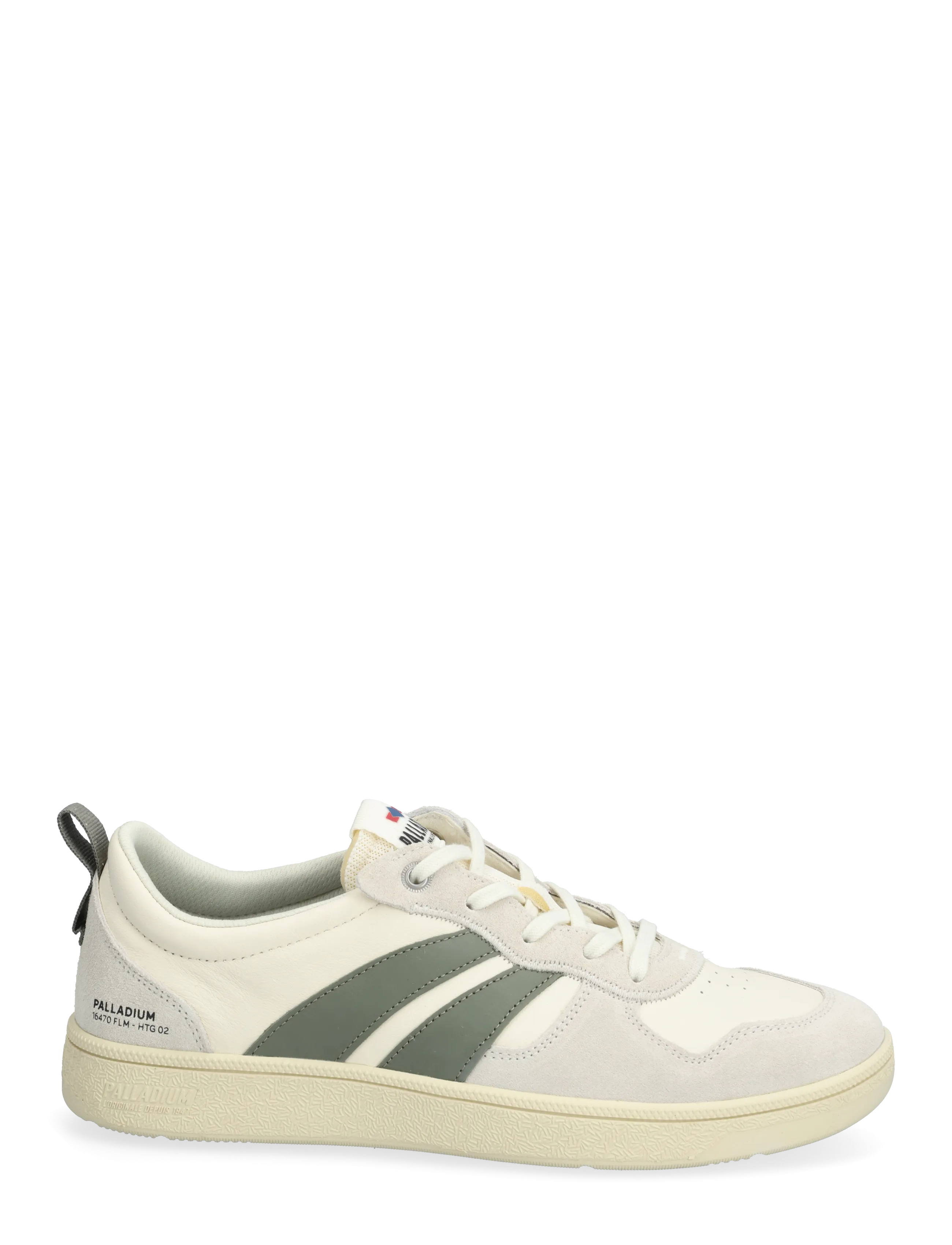 Palladium - PALLACUP FLAME LTH - låga sneakers - marshmallow/vetiver - 1