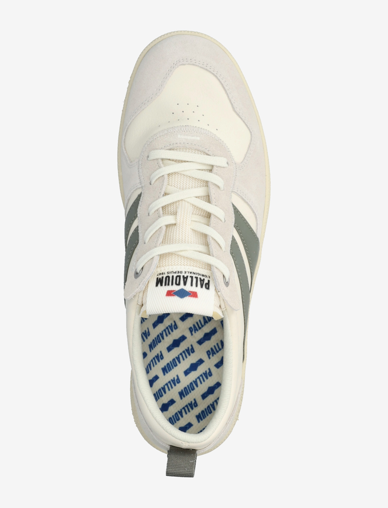 Palladium - PALLACUP FLAME LTH - lave sneakers - marshmallow/vetiver - 3