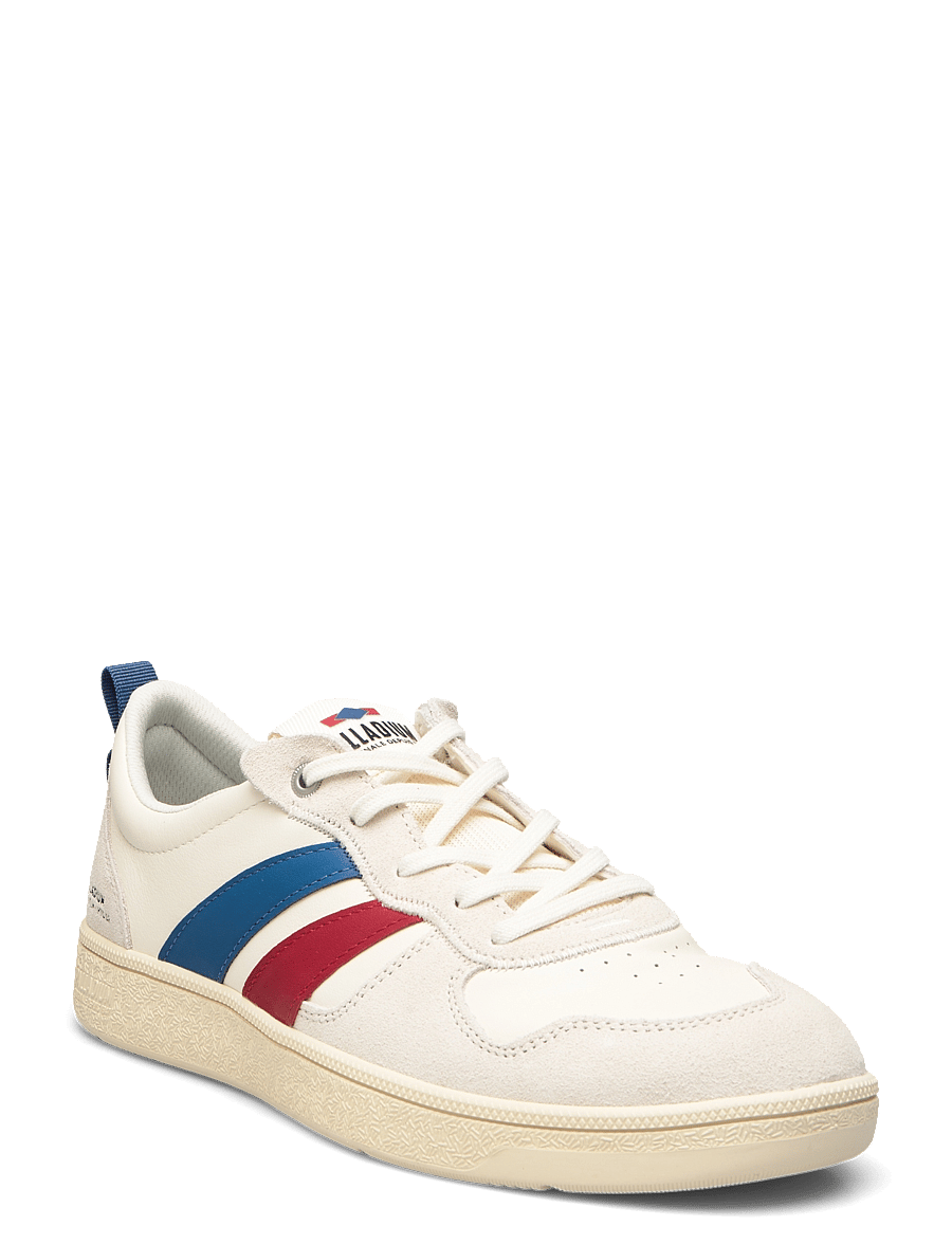 Palladium - PALLACUP FLAME LTH - låga sneakers - white/chili/blue - 0
