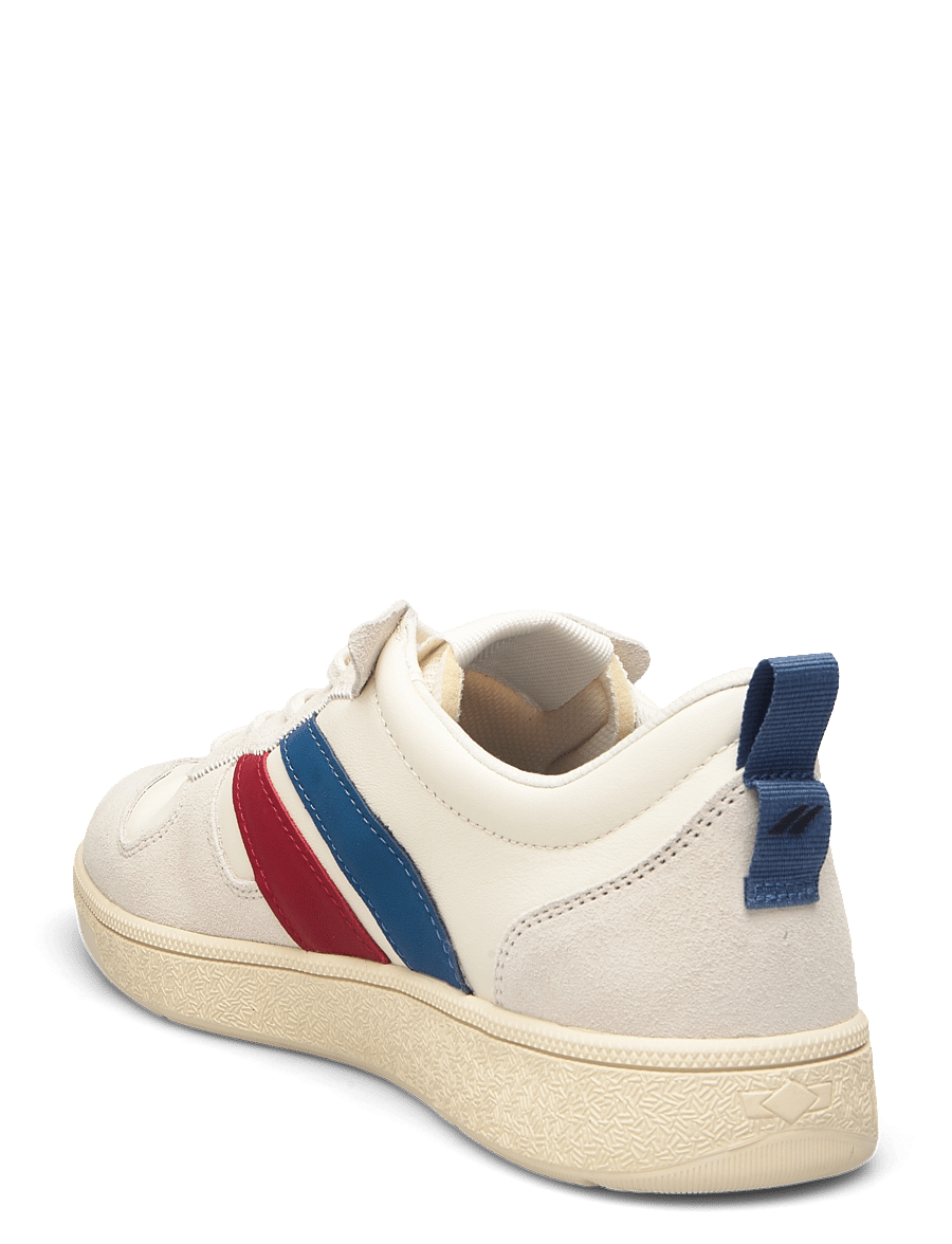 Palladium - PALLACUP FLAME LTH - låga sneakers - white/chili/blue - 2