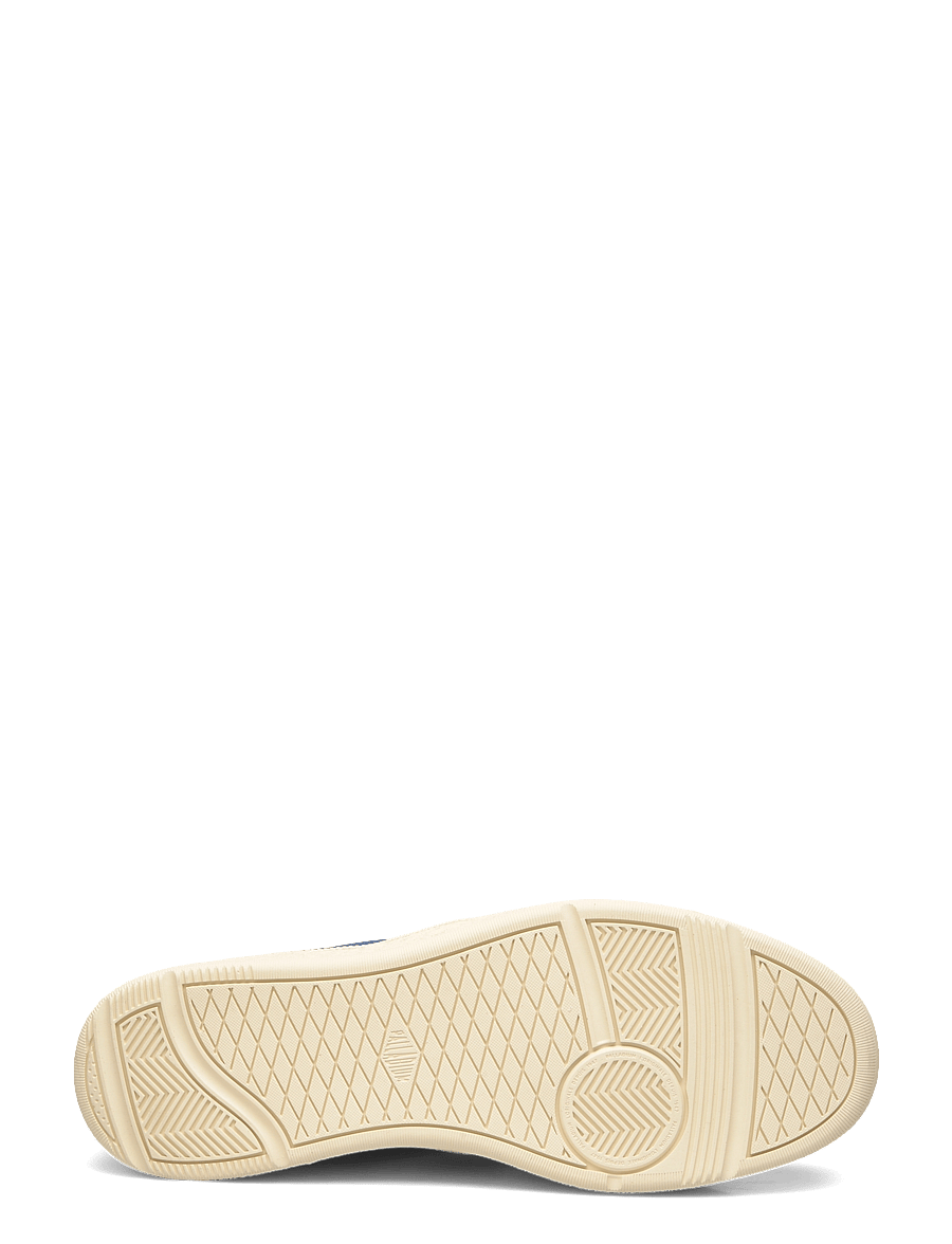 Palladium - PALLACUP FLAME LTH - låga sneakers - white/chili/blue - 4