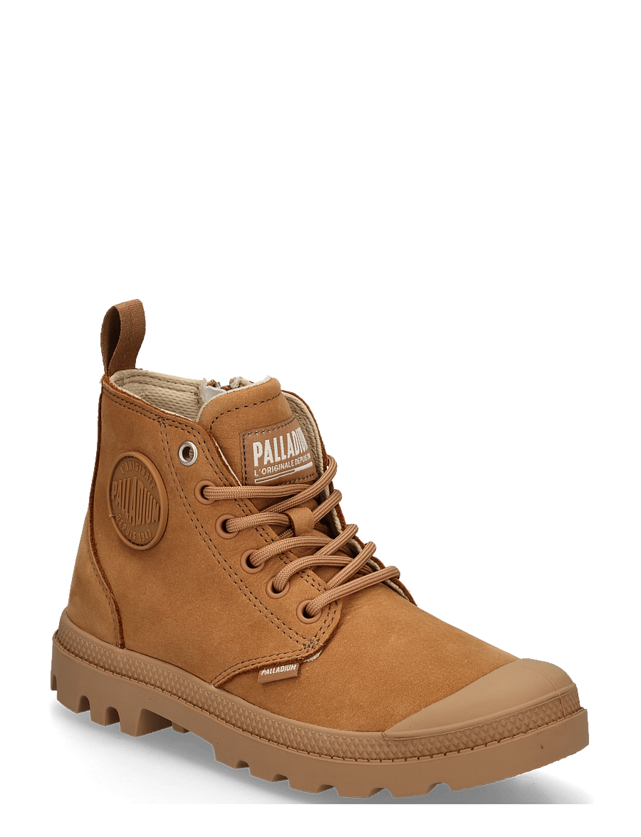 Palladium - PAMPA HI ZIP NBK 2 - flache stiefeletten - dear brown - 0