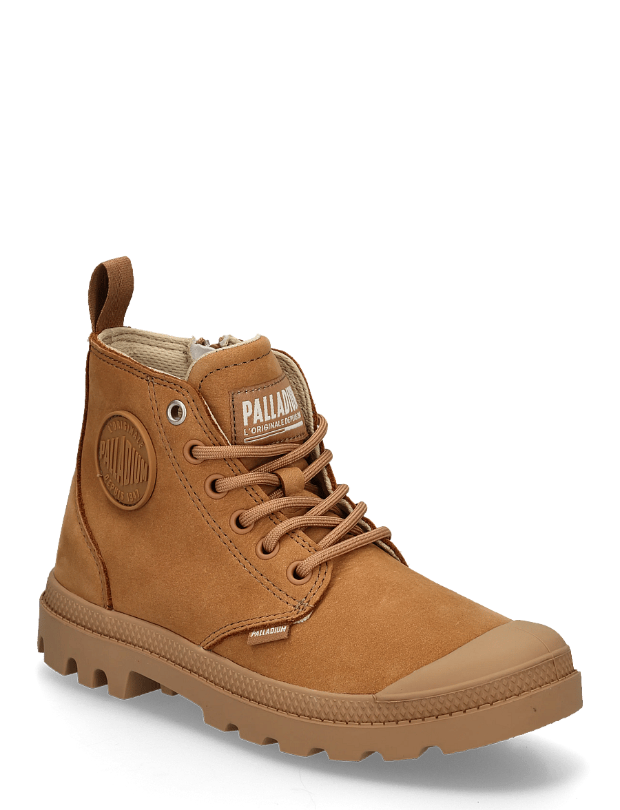 Palladium - PAMPA HI ZIP NBK 2 - laced boots - dear brown - 0