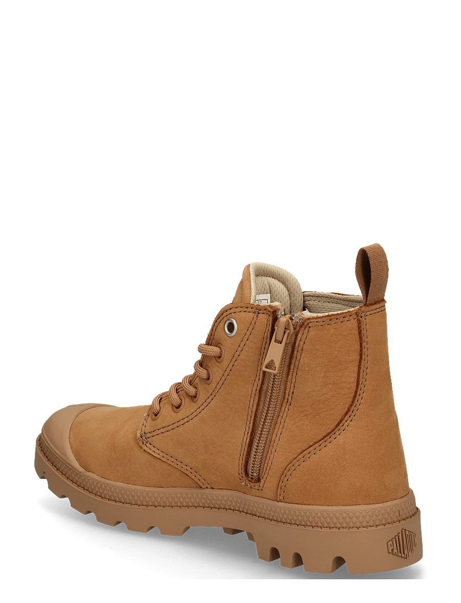 Palladium - PAMPA HI ZIP NBK 2 - flache stiefeletten - dear brown - 1