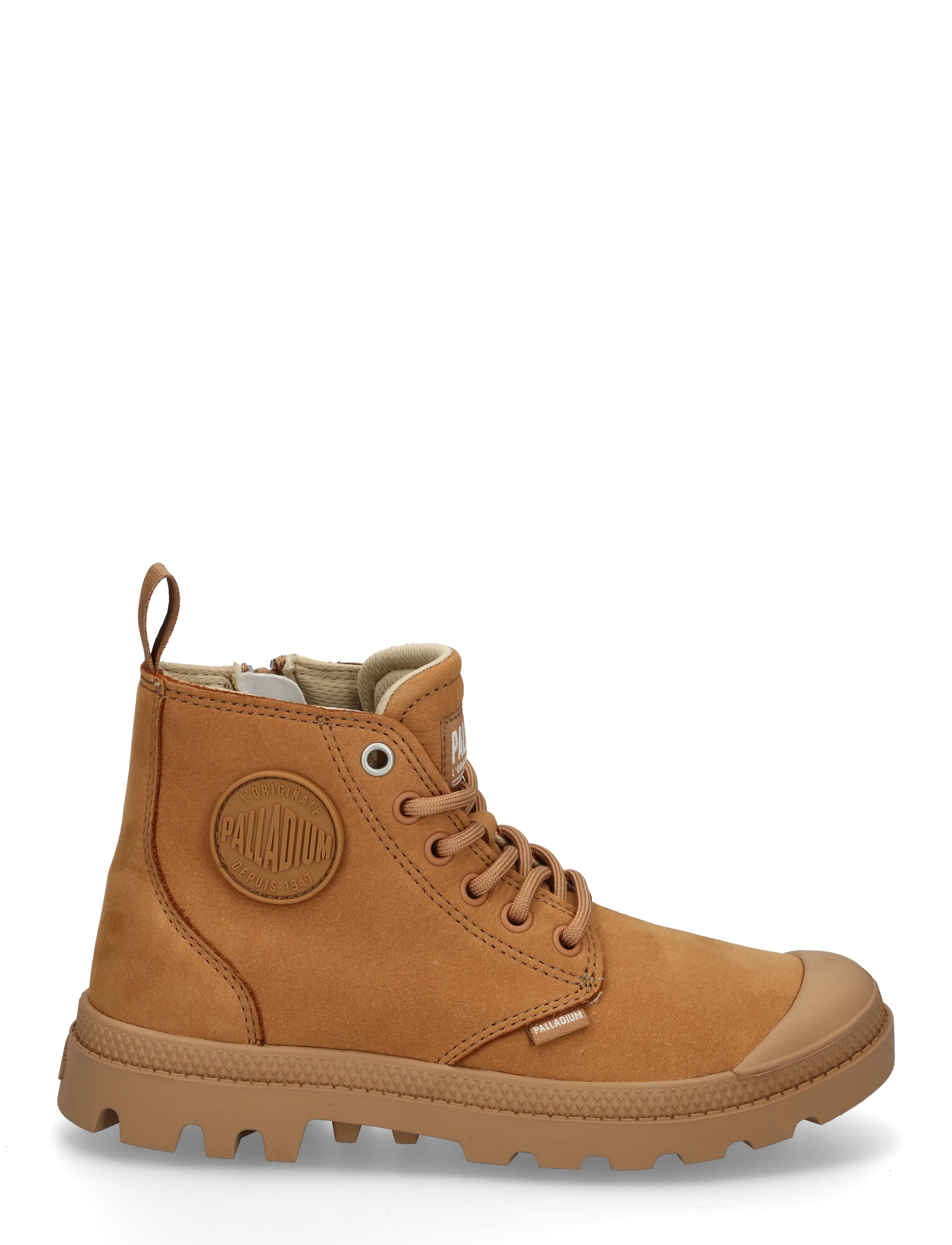 Palladium - PAMPA HI ZIP NBK 2 - laced boots - dear brown - 2