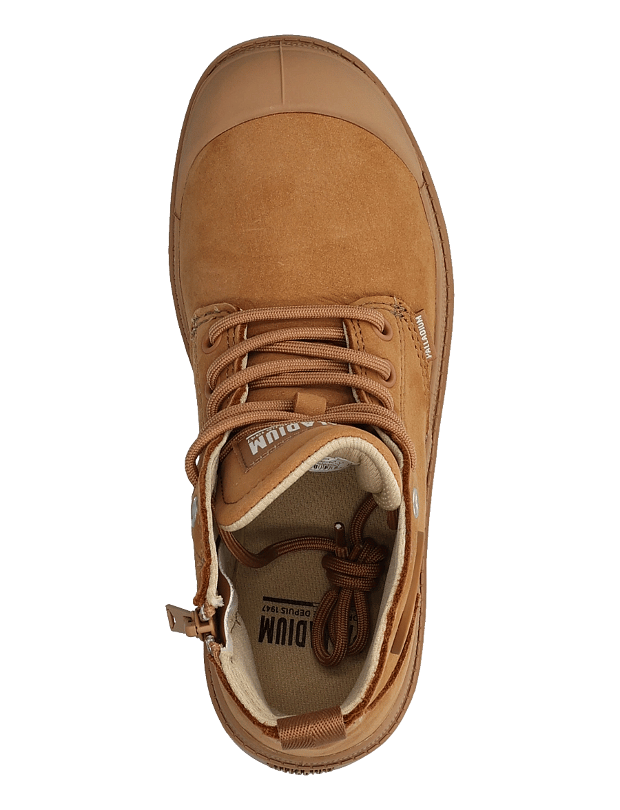 Palladium - PAMPA HI ZIP NBK 2 - flache stiefeletten - dear brown - 3