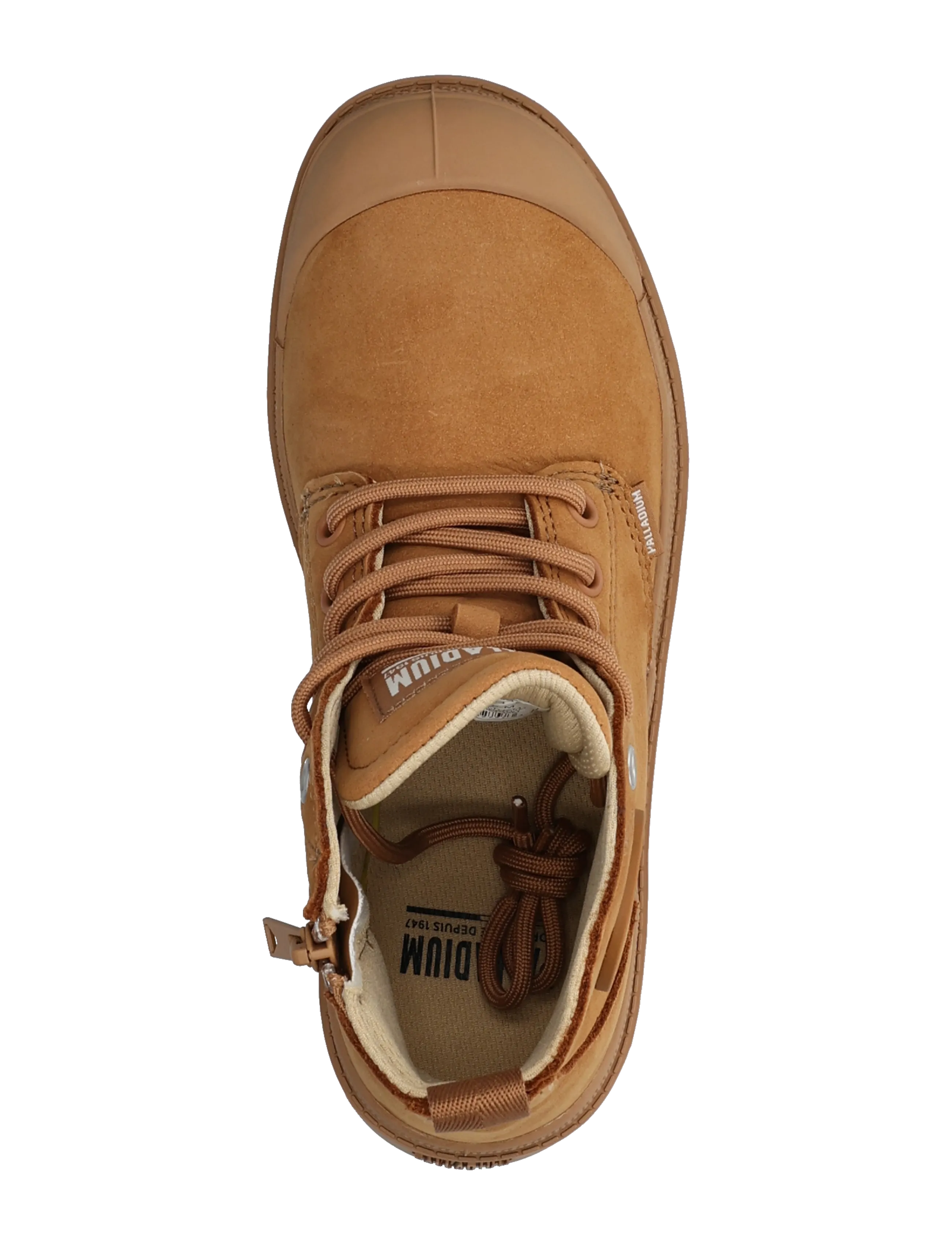 Palladium - PAMPA HI ZIP NBK 2 - laced boots - dear brown - 3