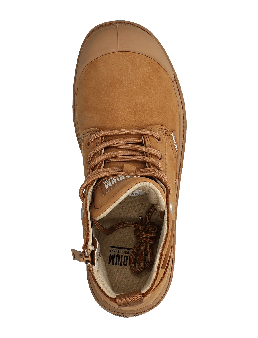Palladium - PAMPA HI ZIP NBK 2 - laced boots - dear brown - 3
