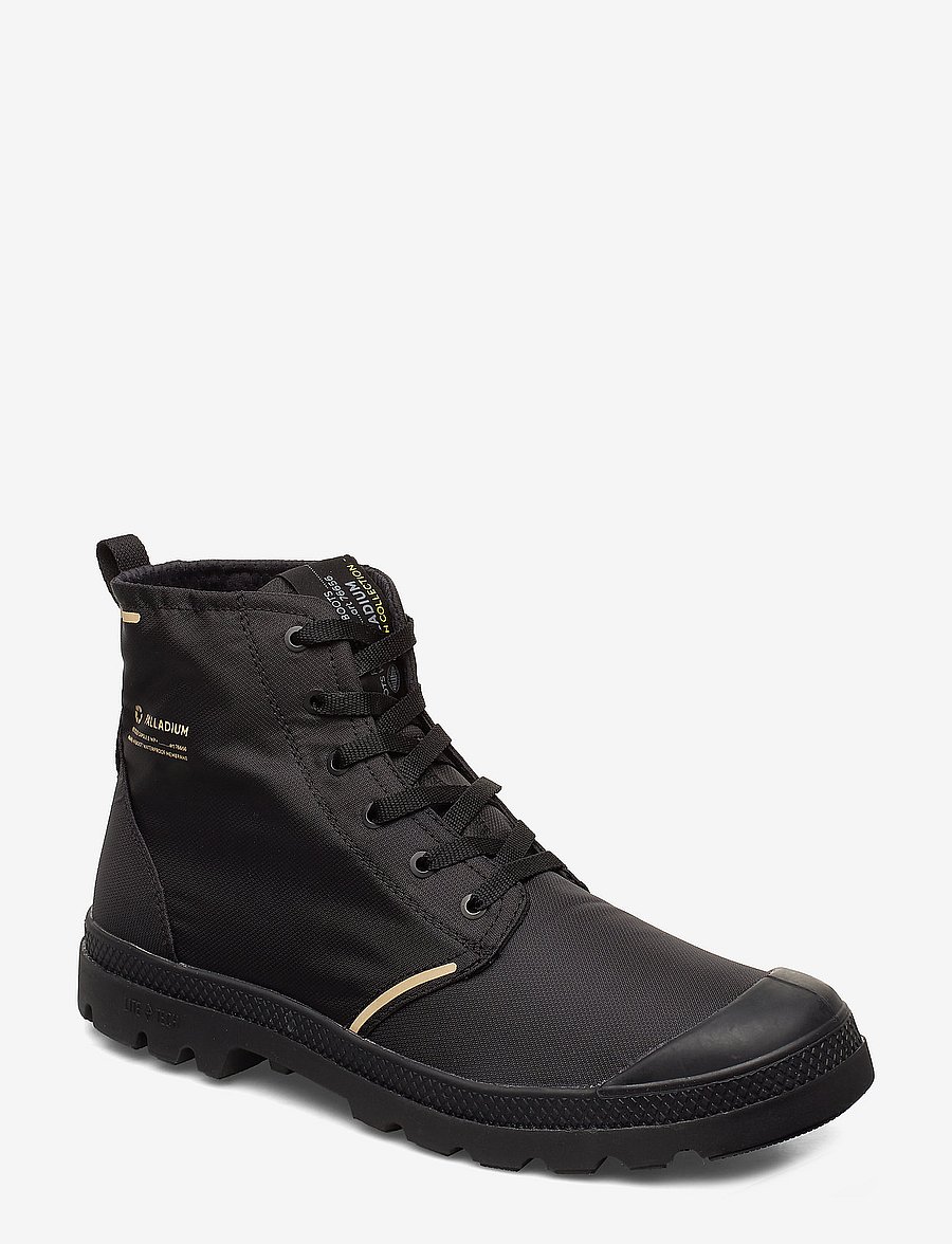 Palladium - Pampa Lite+Rcycl WP+ - schnürstiefel - black - 0