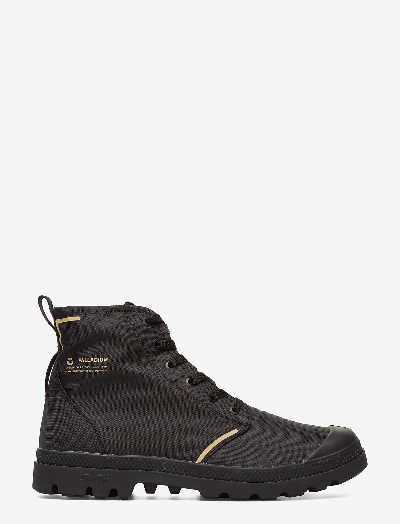 Palladium - Pampa Lite+Rcycl WP+ - schnürstiefel - black - 1