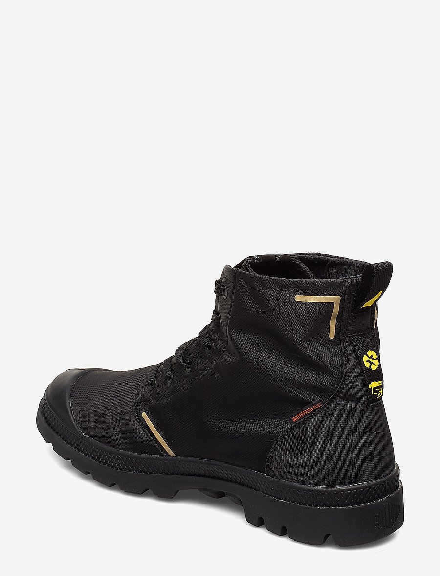 Palladium - Pampa Lite+Rcycl WP+ - schnürstiefel - black - 2