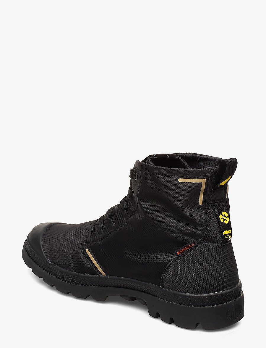 Palladium - Pampa Lite+Rcycl WP+ - snørestøvler - black - 2