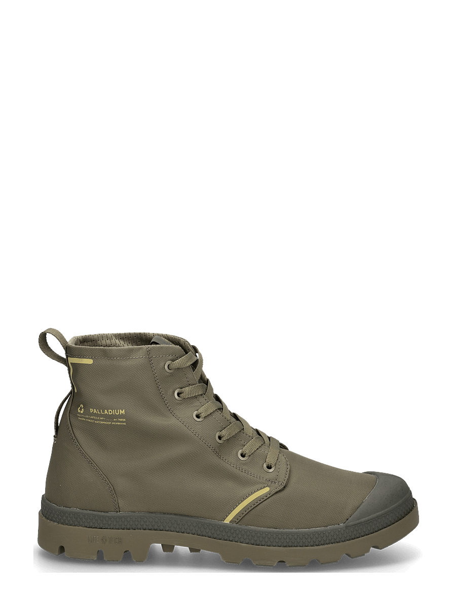 Palladium - Pampa Lite+Rcycl WP+ - schnürstiefel - dusky green - 2