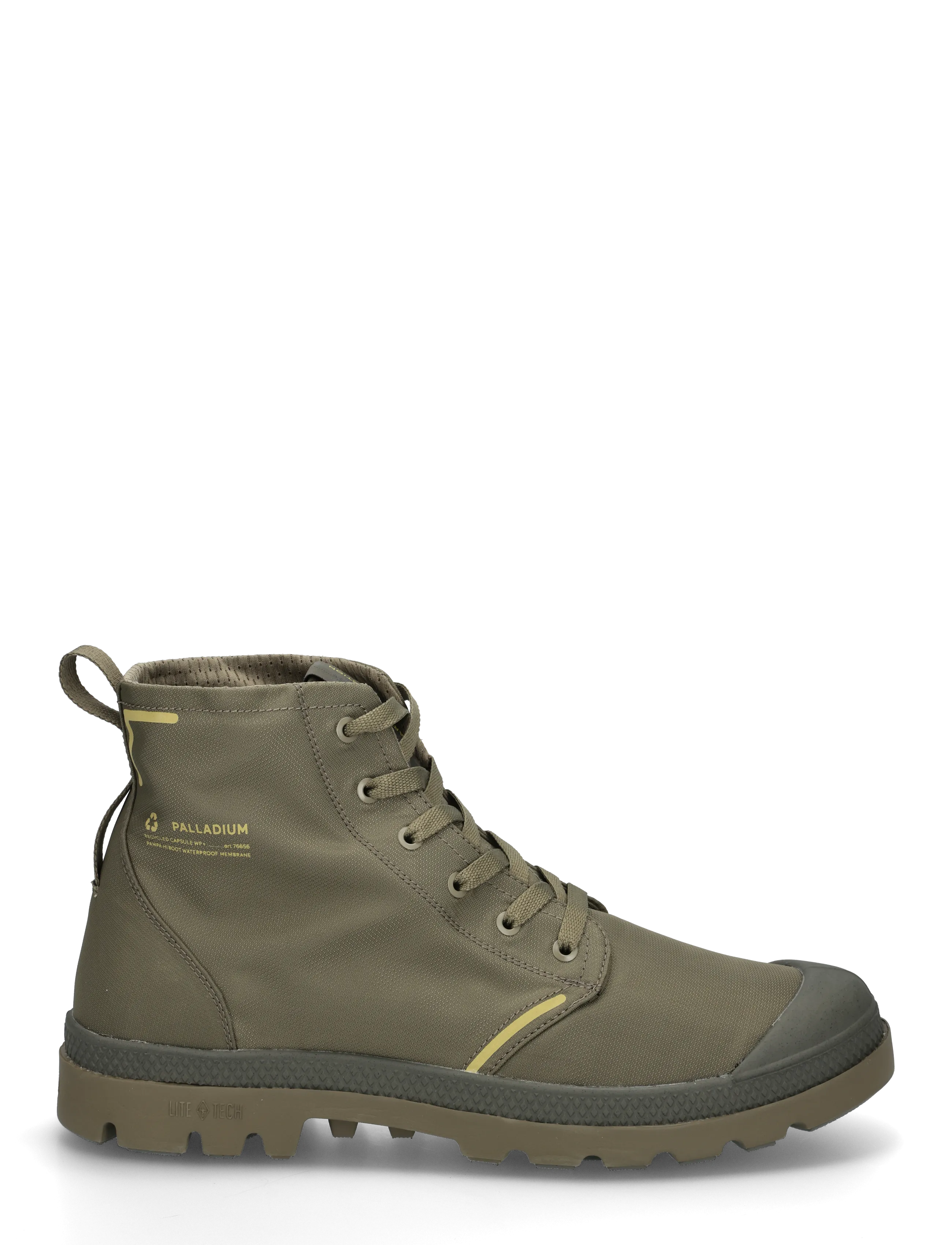 Palladium - Pampa Lite+Rcycl WP+ - snørestøvler - dusky green - 2
