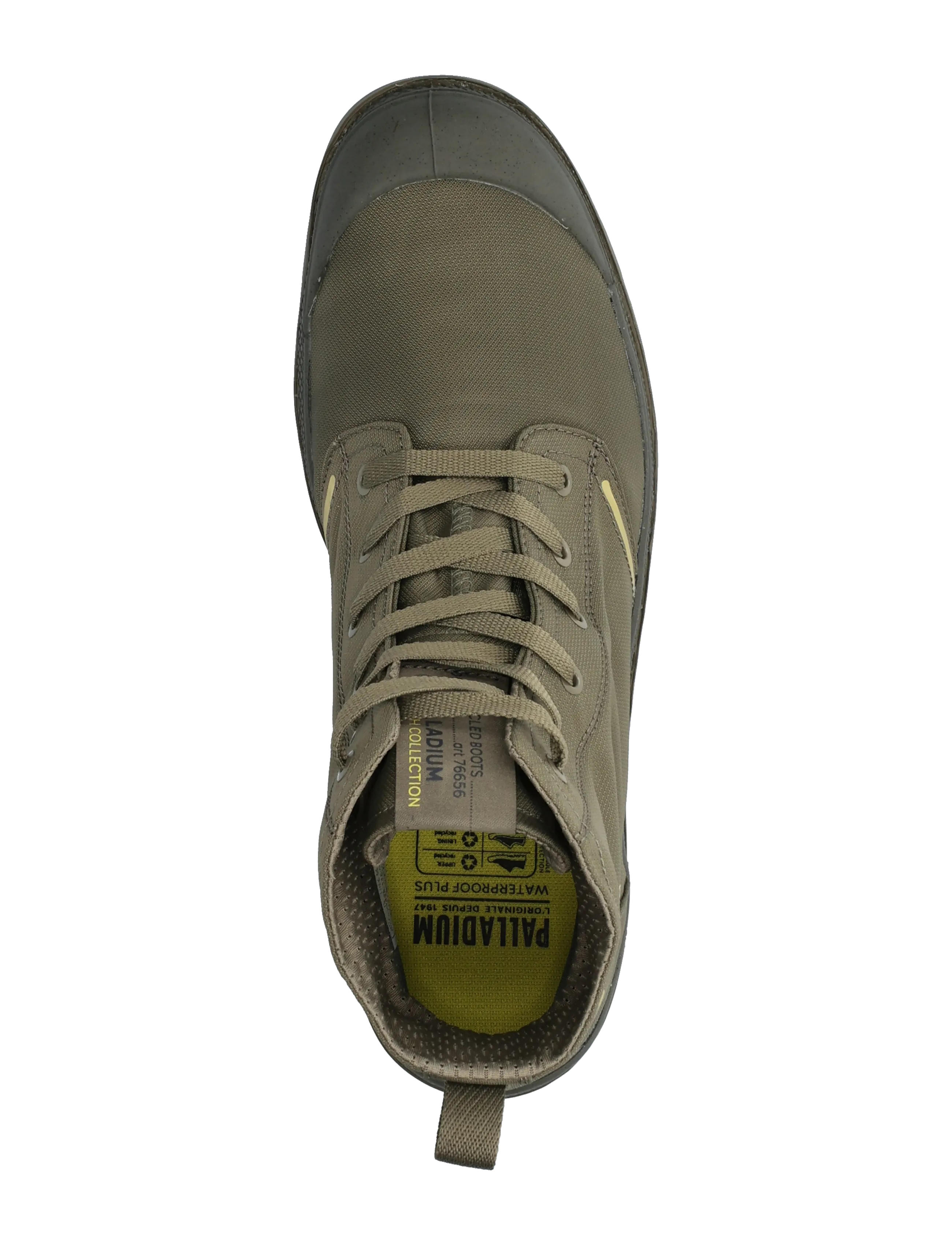 Palladium - Pampa Lite+Rcycl WP+ - snørestøvler - dusky green - 3