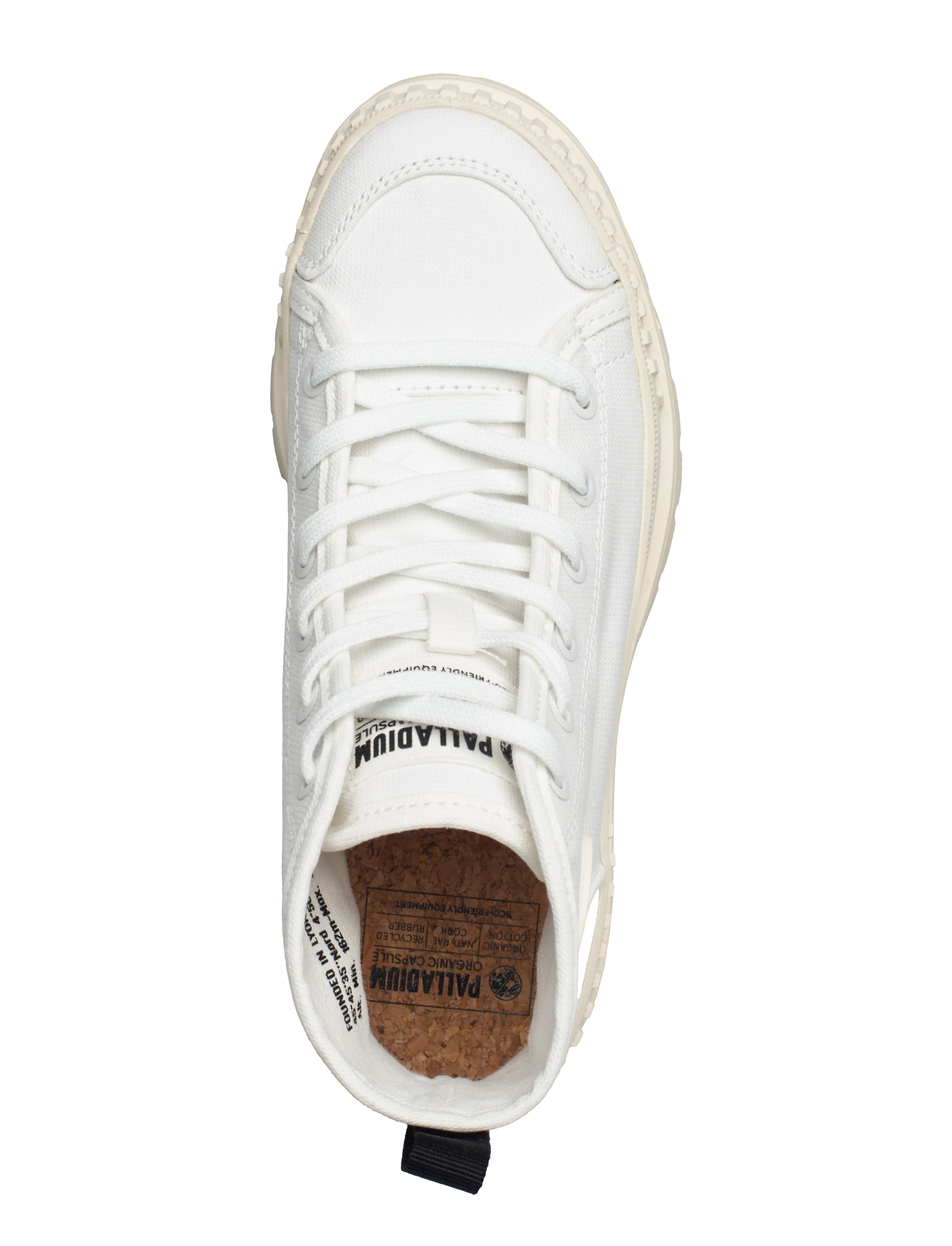 Palladium - Pallashock Org 2 - høy ankel - star white - 3