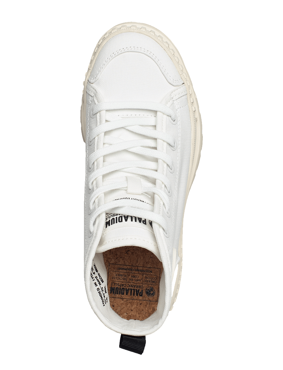Palladium - Pallashock Org 2 - sneakersy wysokie - star white - 3