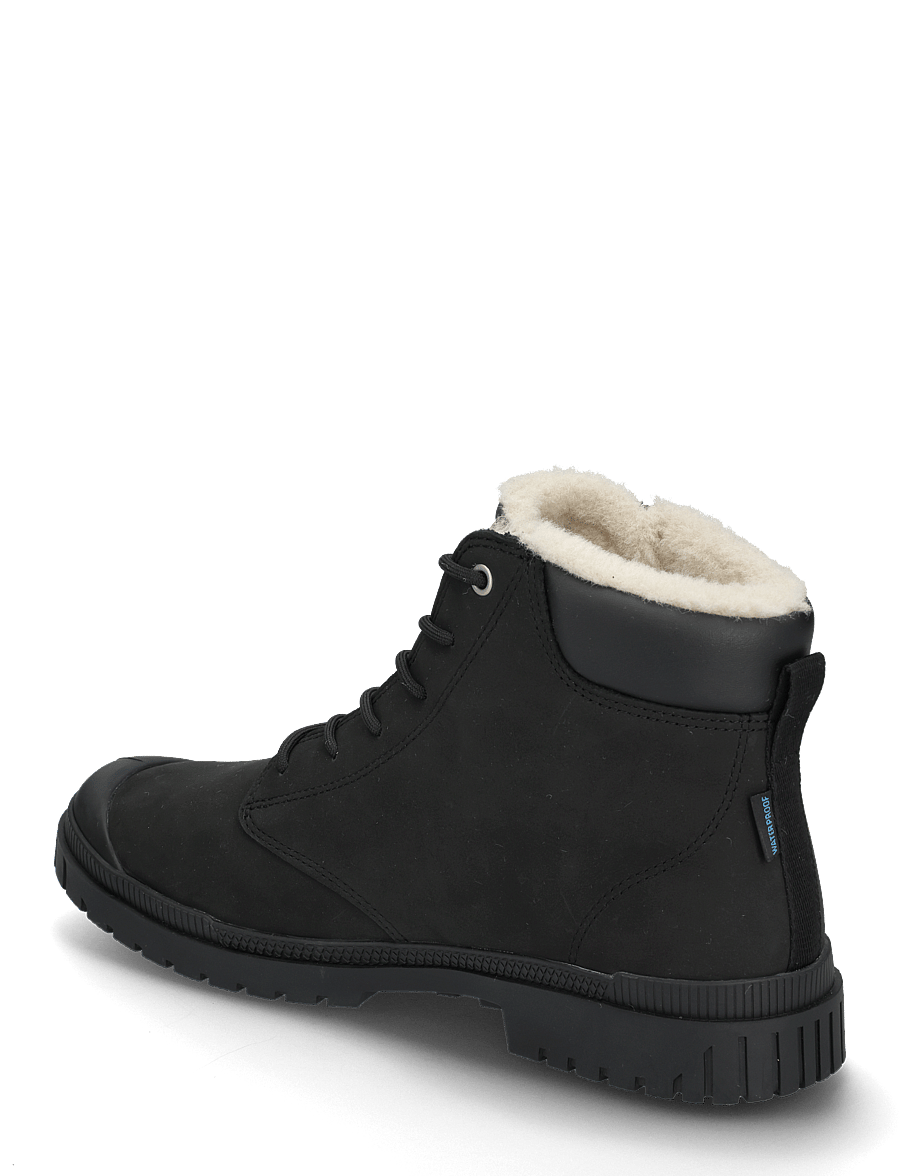 Palladium - SP20 CUFF LTH WP WL - bottes lacées - black - 2