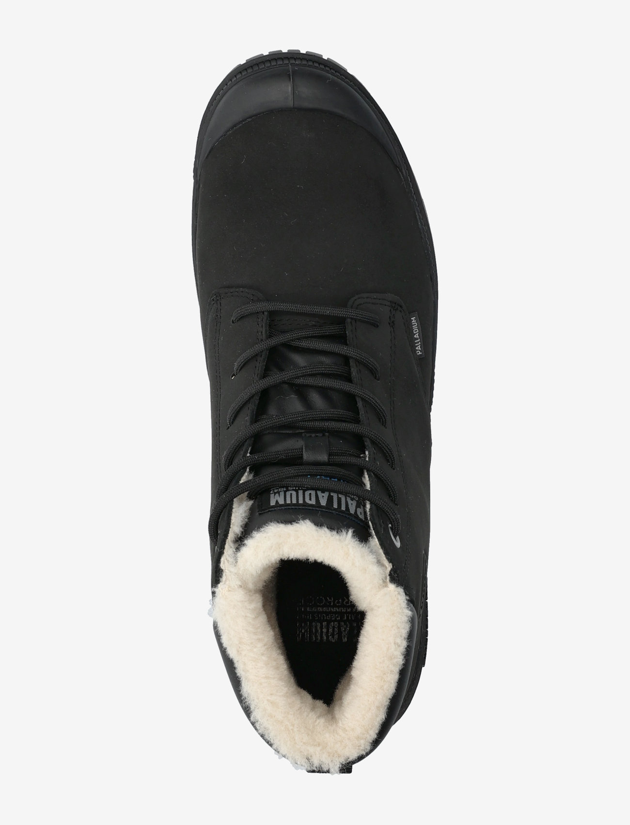 Palladium - SP20 CUFF LTH WP WL - geschnürte stiefel - black - 3