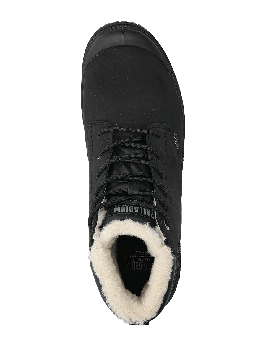 Palladium - SP20 CUFF LTH WP WL - bottes lacées - black - 3