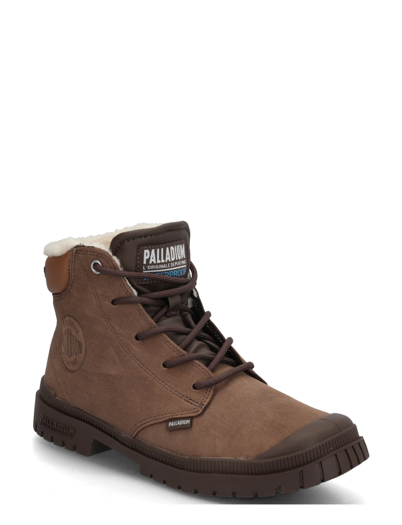 Palladium SP20 CUFF LTH WP WL - Palladium - DARK COCOA / brown