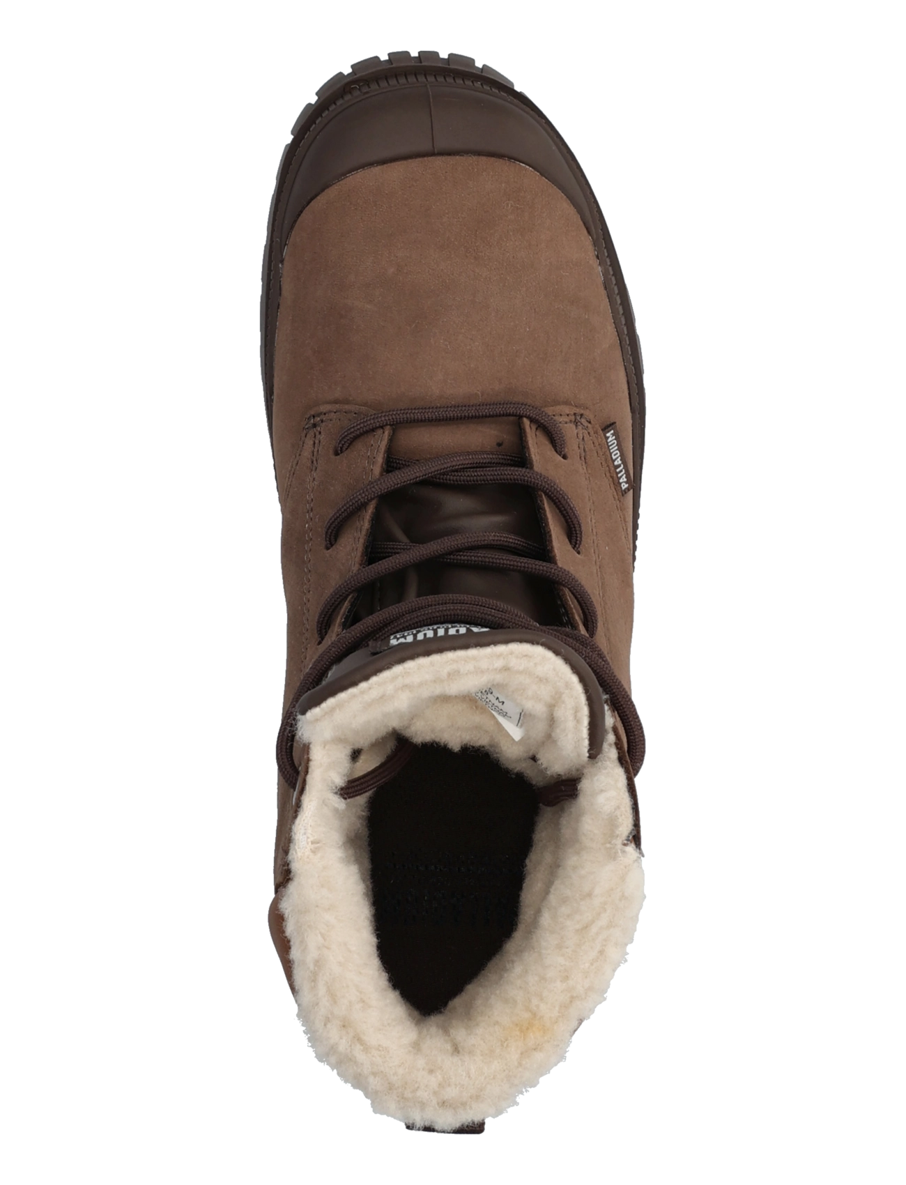 Palladium - SP20 CUFF LTH WP WL - kängor med snörning - dark cocoa - 3