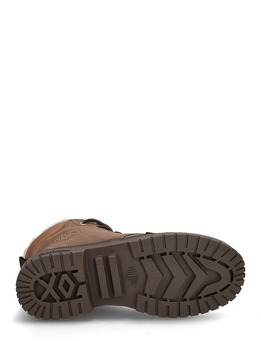 Palladium - SP20 CUFF LTH WP WL - snørestøvler - dark cocoa - 4