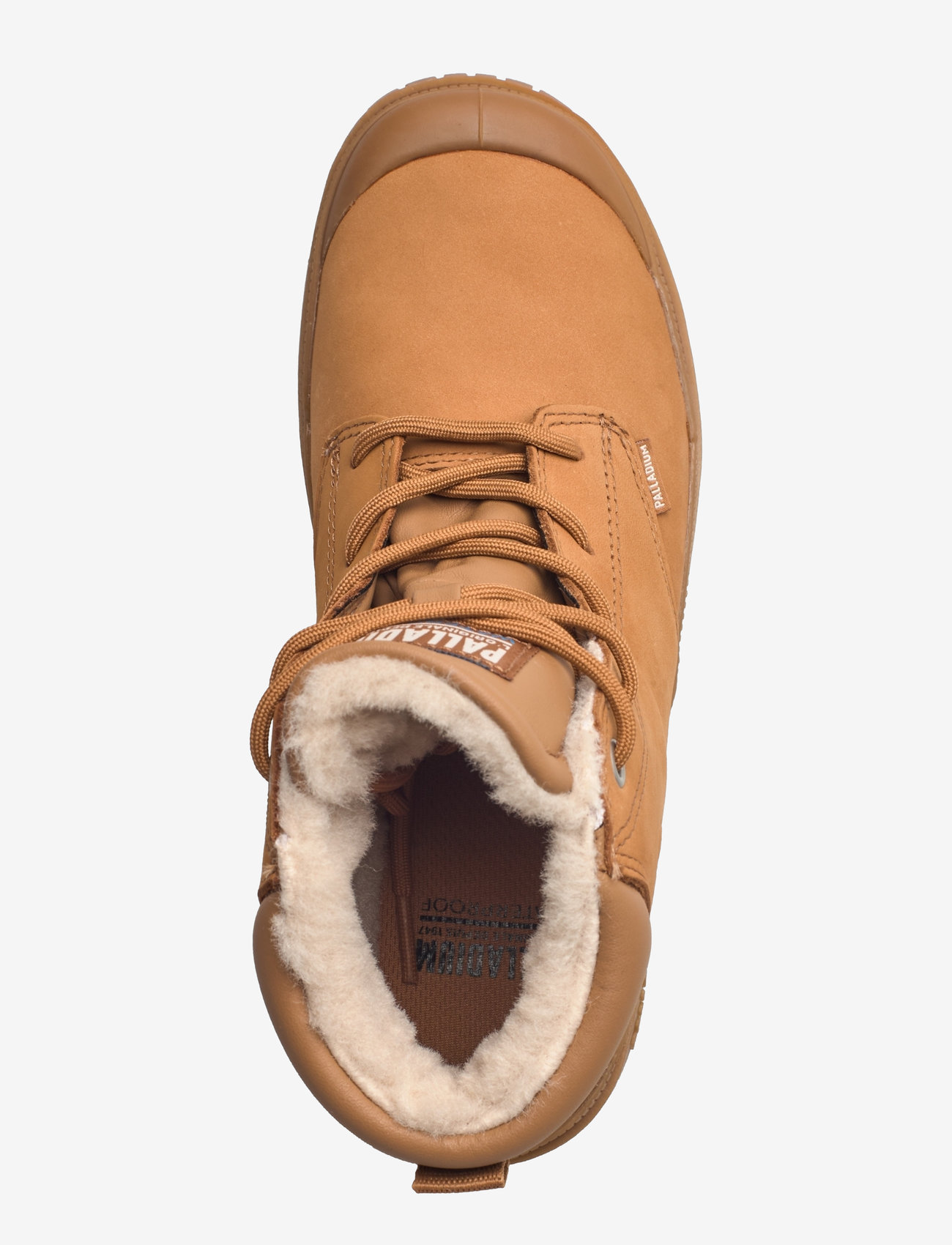 Palladium - SP20 CUFF LTH WP WL - geschnürte stiefel - mahogany - 3