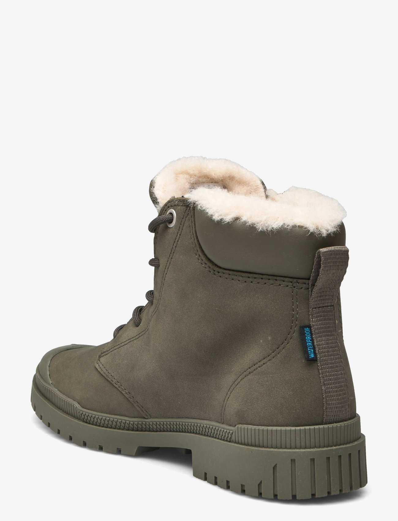Palladium - SP20 CUFF LTH WP WL - snørestøvler - olive night - 2