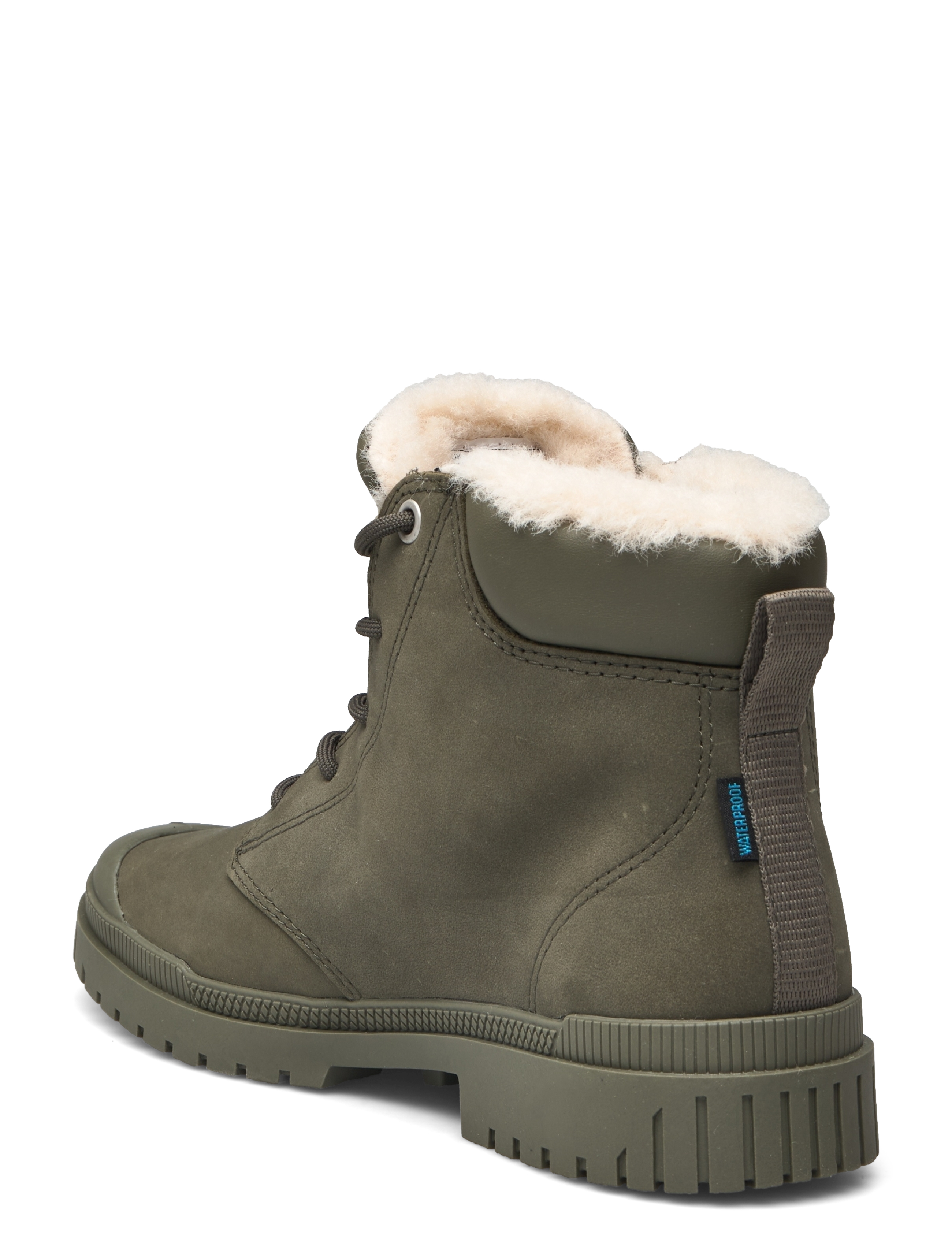 Palladium - SP20 CUFF LTH WP WL - snørestøvler - olive night - 2