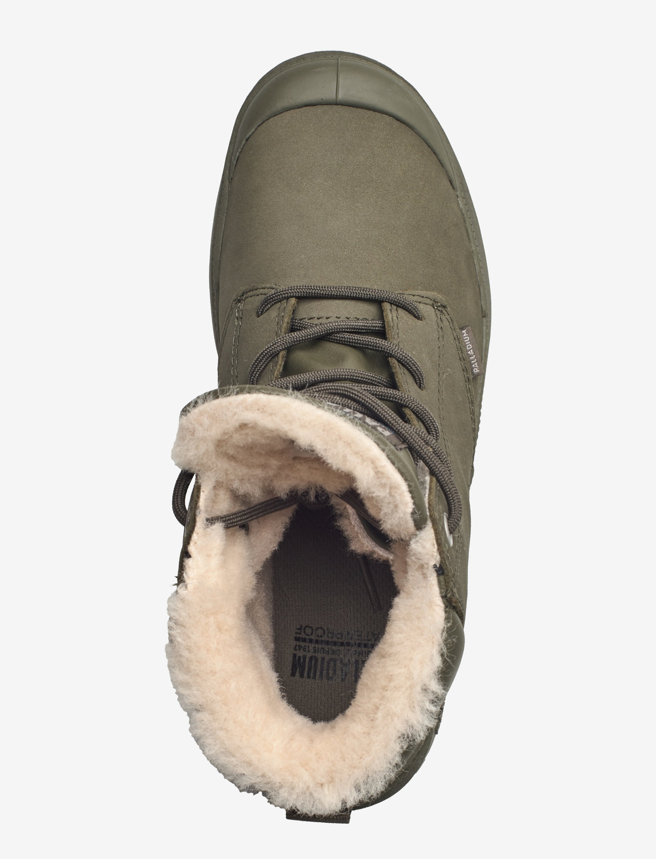 Palladium - SP20 CUFF LTH WP WL - snørestøvler - olive night - 3