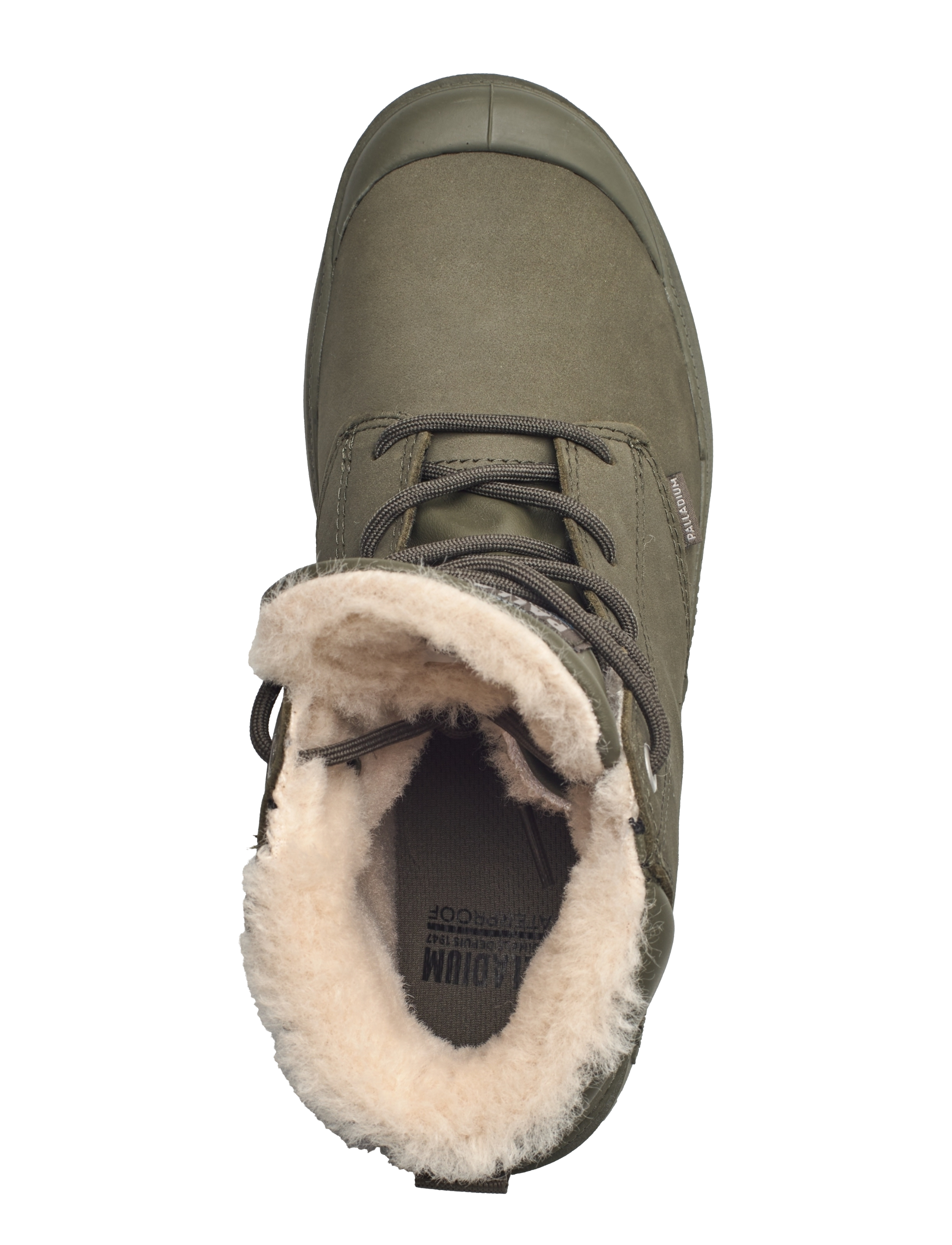 Palladium - SP20 CUFF LTH WP WL - snørestøvler - olive night - 3