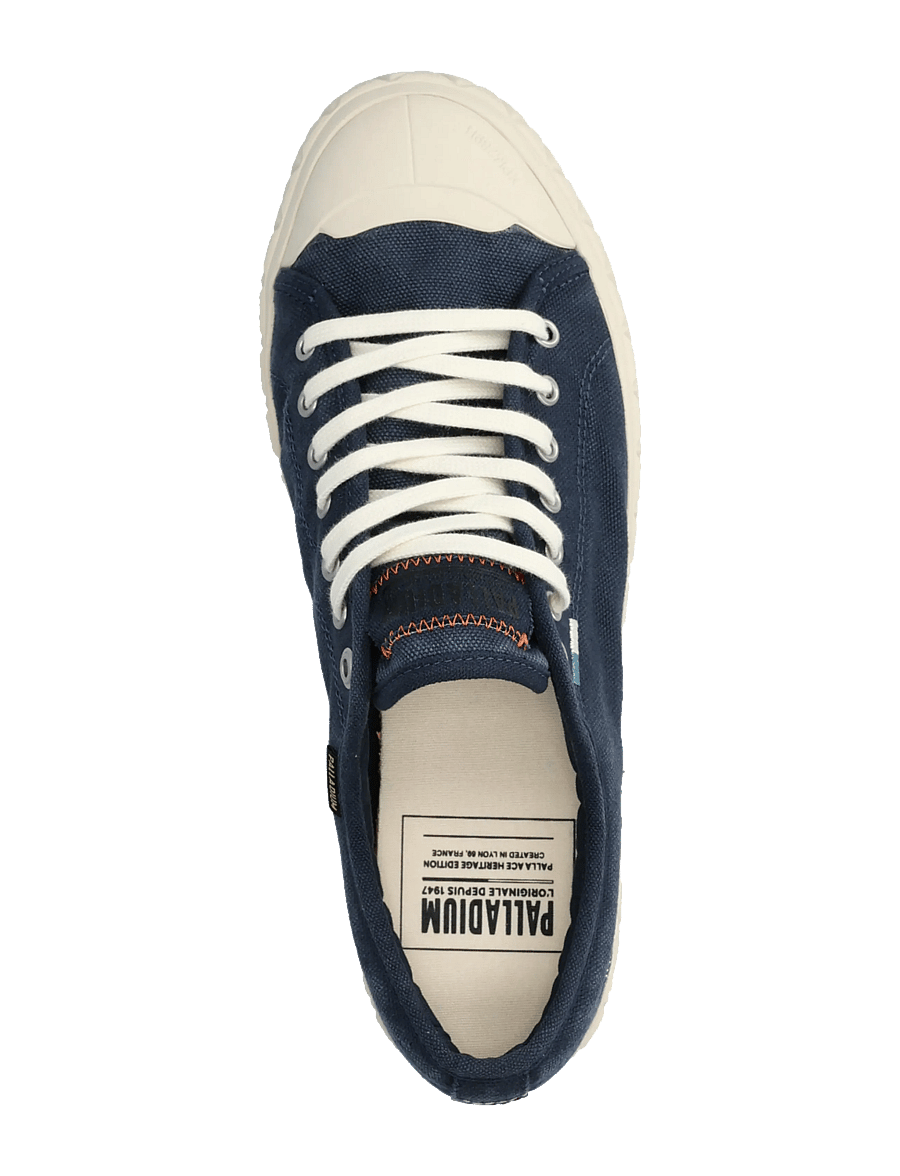 Palladium - PALLA ACE WASHED CVS - niedriger schnitt - mood indigo - 3