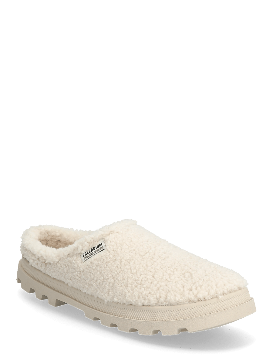 Palladium - DUNELITE MULE COSY - flache pantoletten - cream white - 0