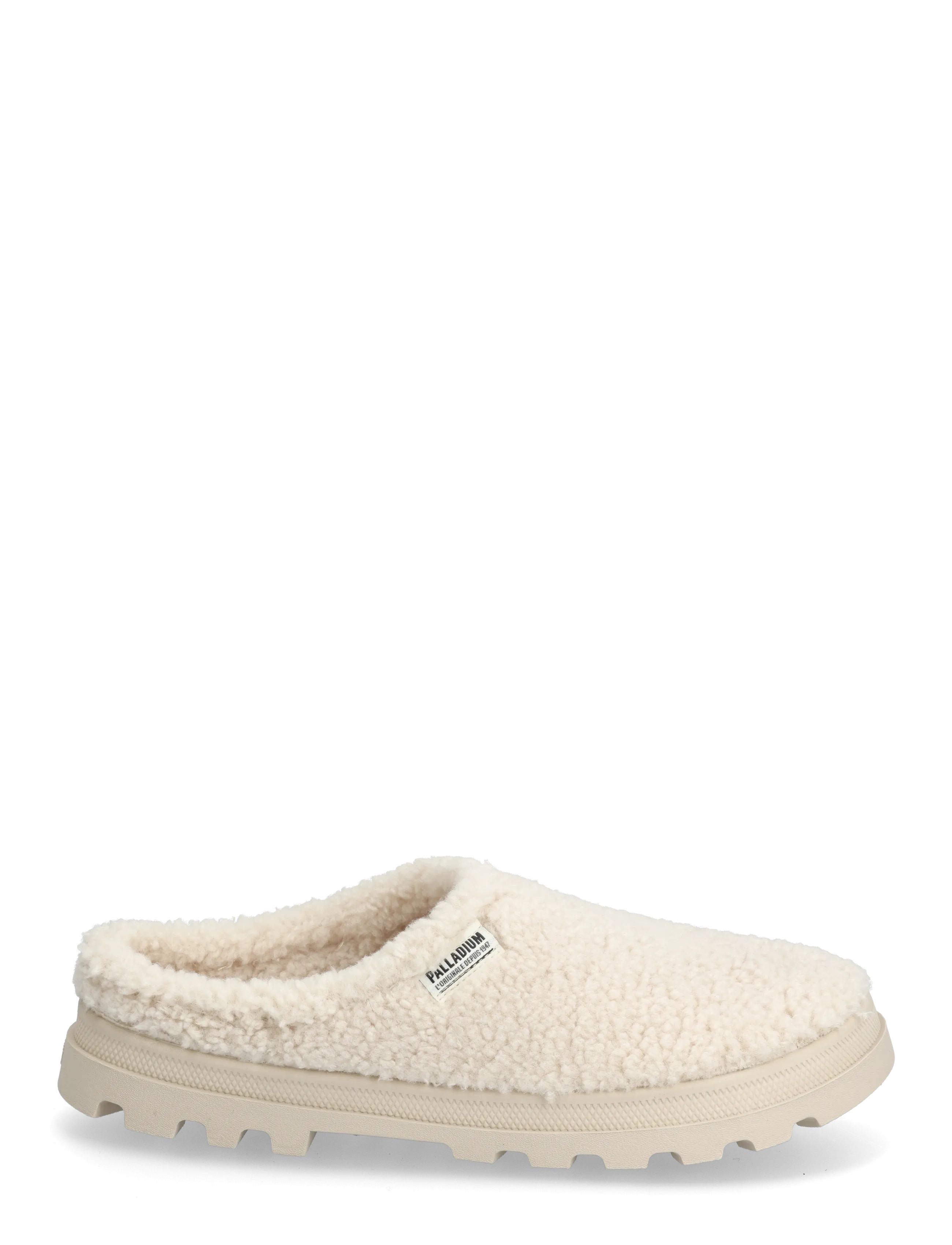 Palladium - DUNELITE MULE COSY - flache pantoletten - cream white - 1