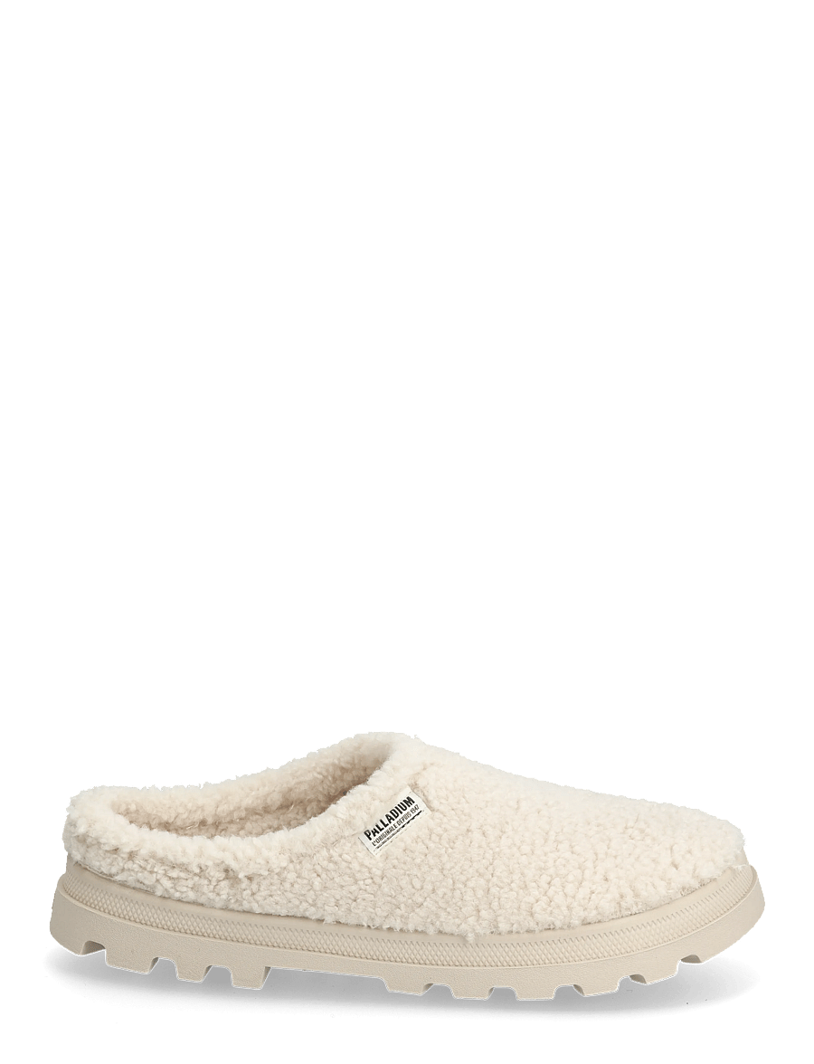 Palladium - DUNELITE MULE COSY - flache pantoletten - cream white - 1