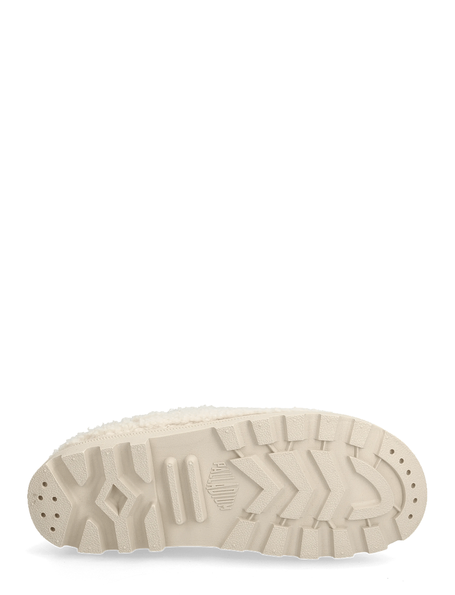 Palladium - DUNELITE MULE COSY - flache pantoletten - cream white - 4