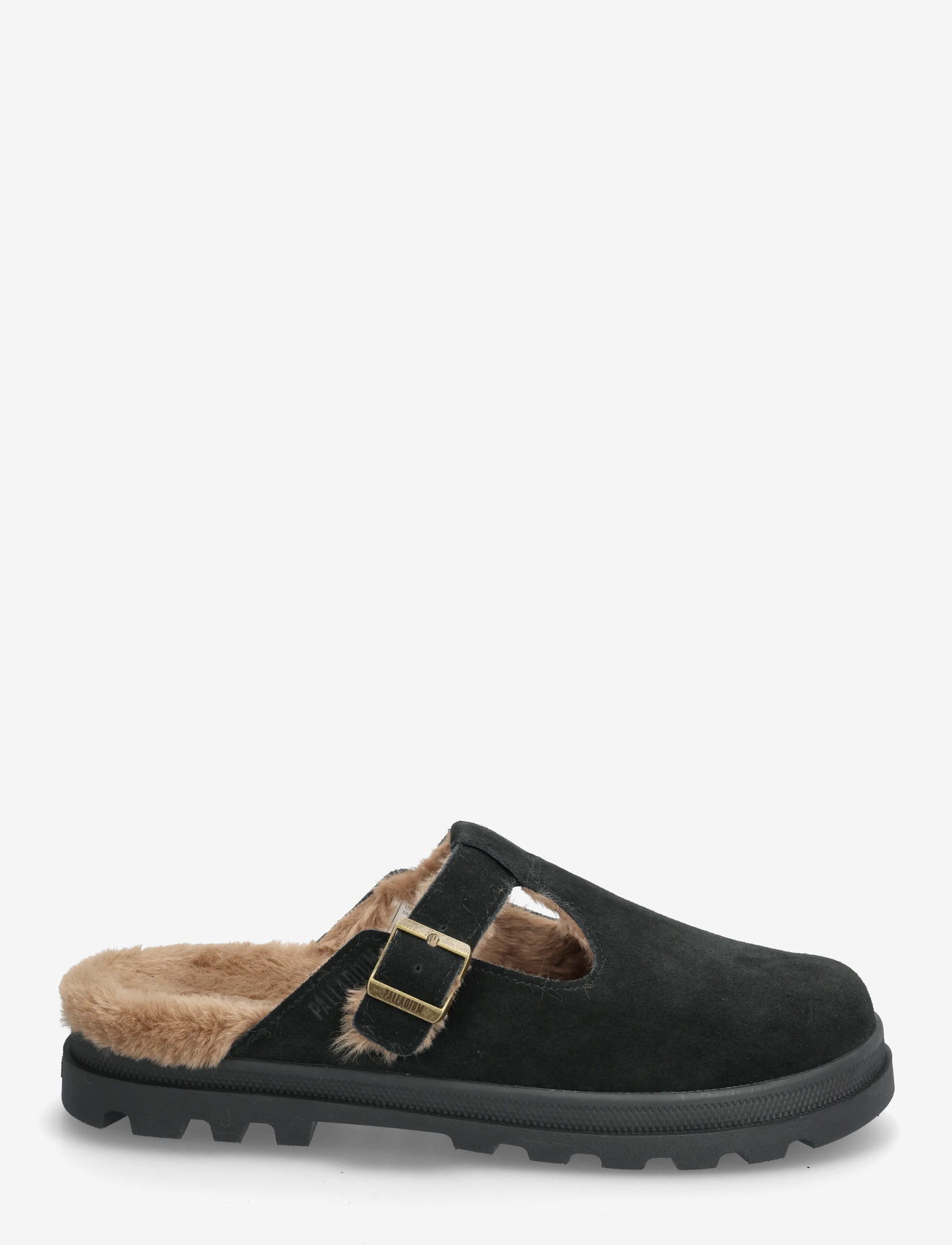 Palladium - DUNELITE PYLA WARM - flache pantoletten - black - 1