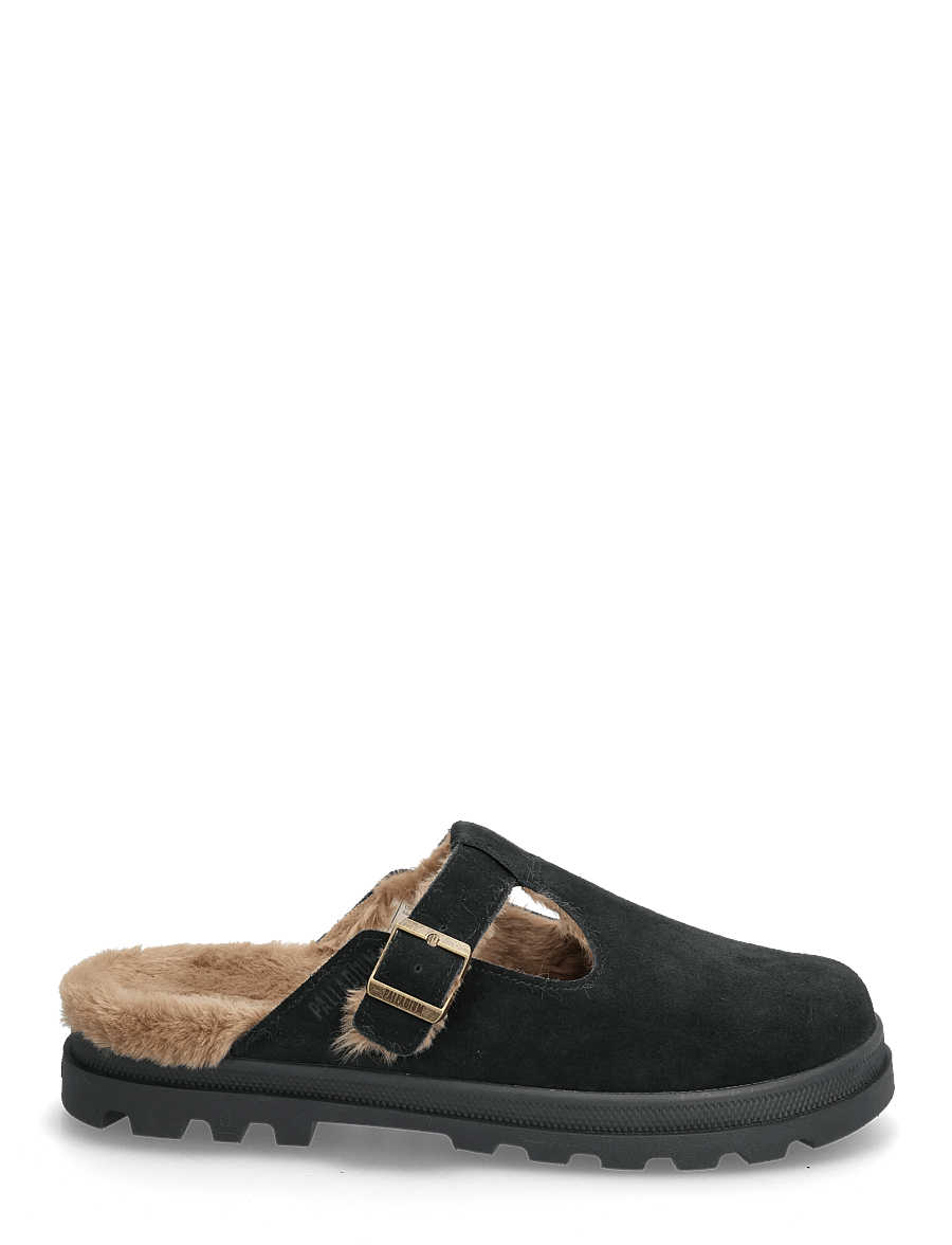 Palladium - DUNELITE PYLA WARM - platta mules - black - 1