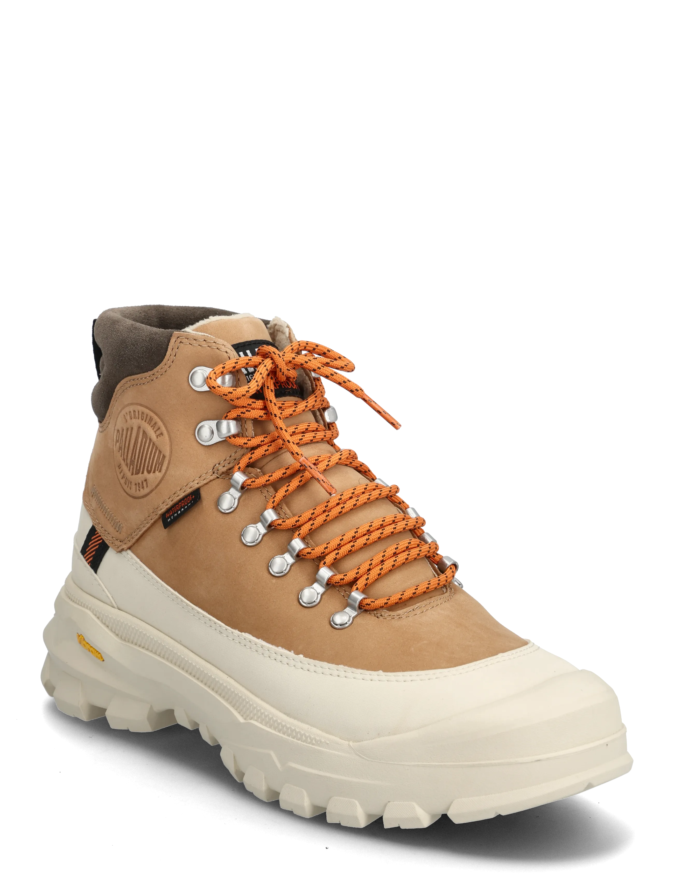 Palladium PALLARIDER THINS WP+ - Vinterstøvler - DEAR BROWN/MILK / brown