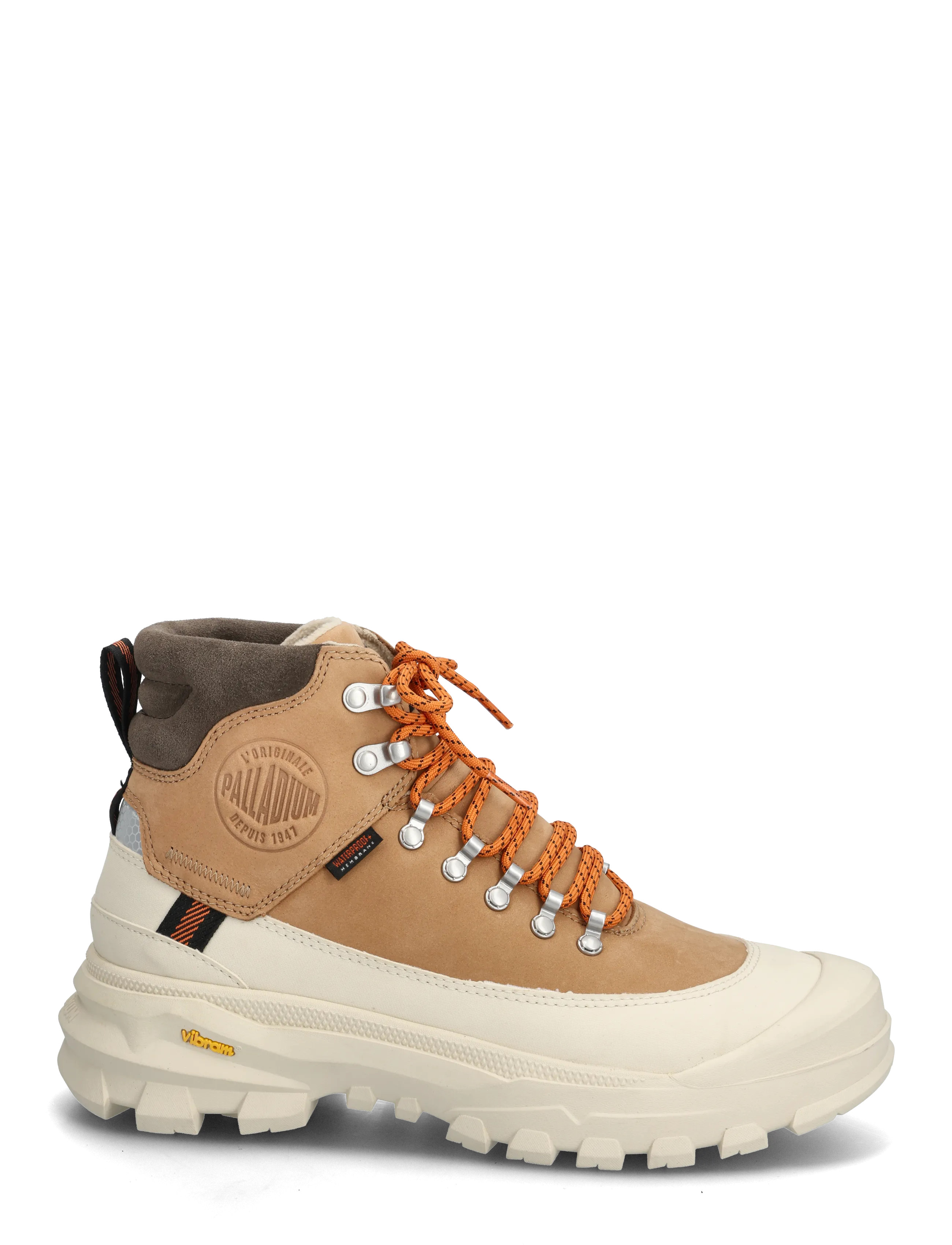 Palladium - PALLARIDER THINS WP+ - vinterstøvler - dear brown/milk - 1