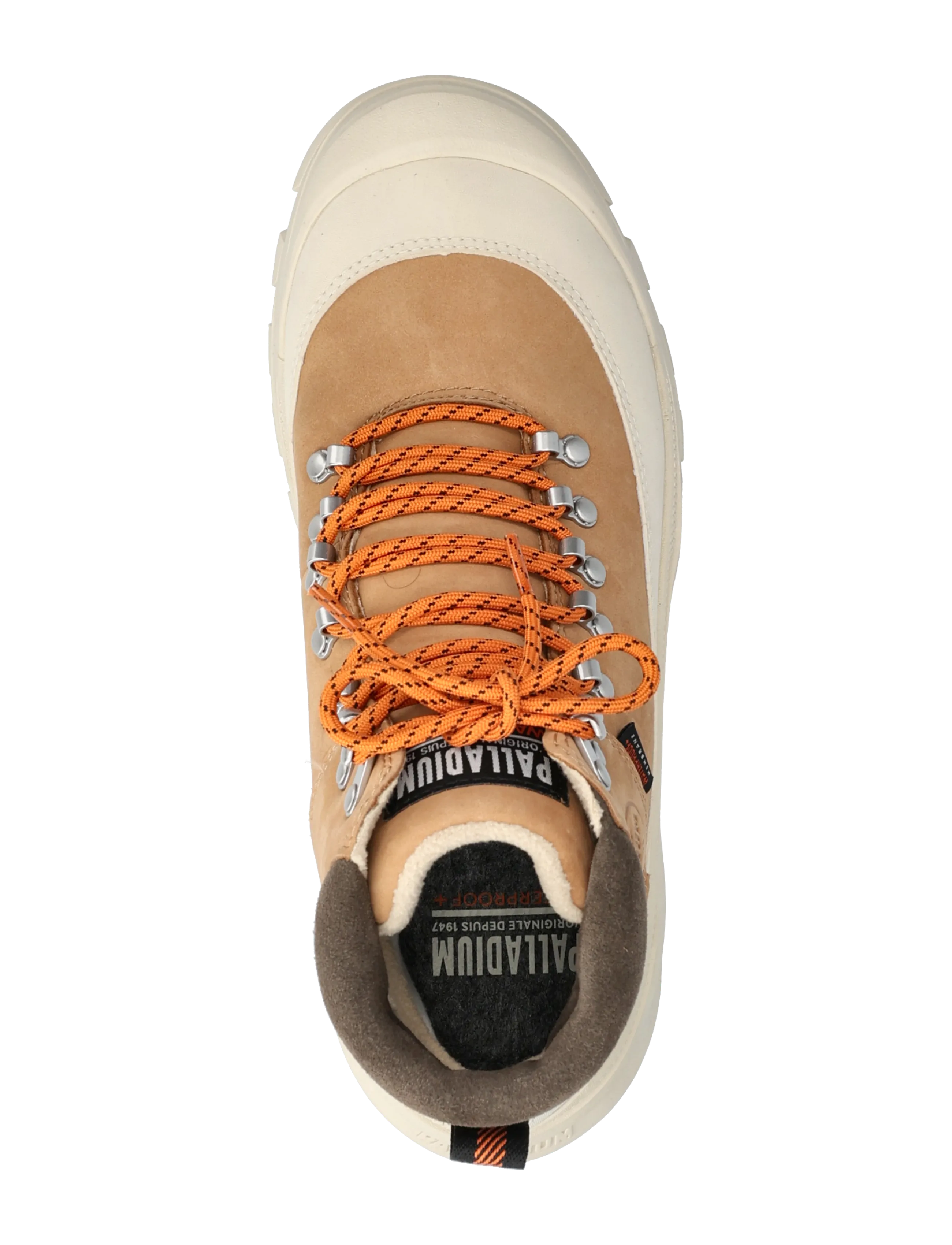 Palladium - PALLARIDER THINS WP+ - vinterstøvler - dear brown/milk - 3