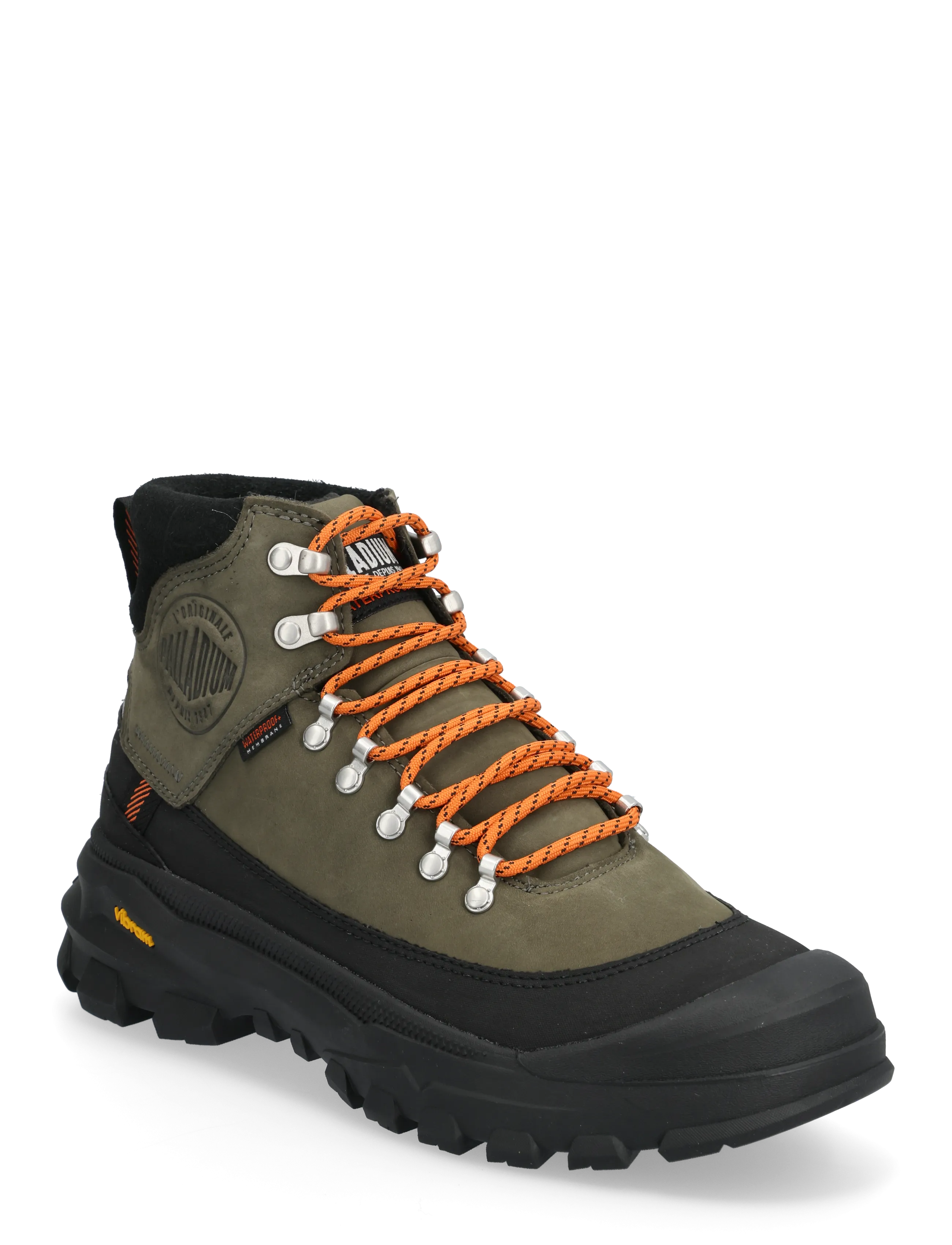 Palladium - PALLARIDER THINS WP+ - vetrarstígvél - olive night/black - 0