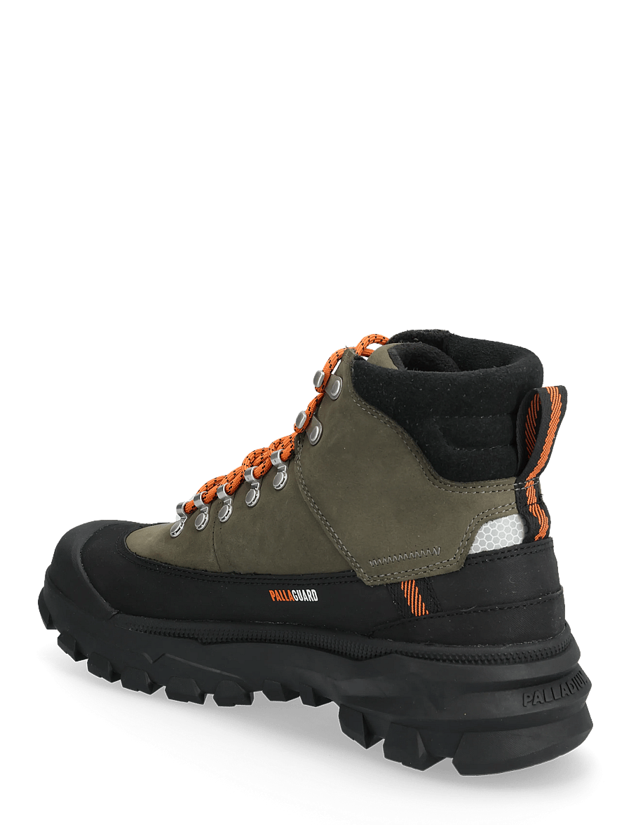 Palladium - PALLARIDER THINS WP+ - vetrarstígvél - olive night/black - 2