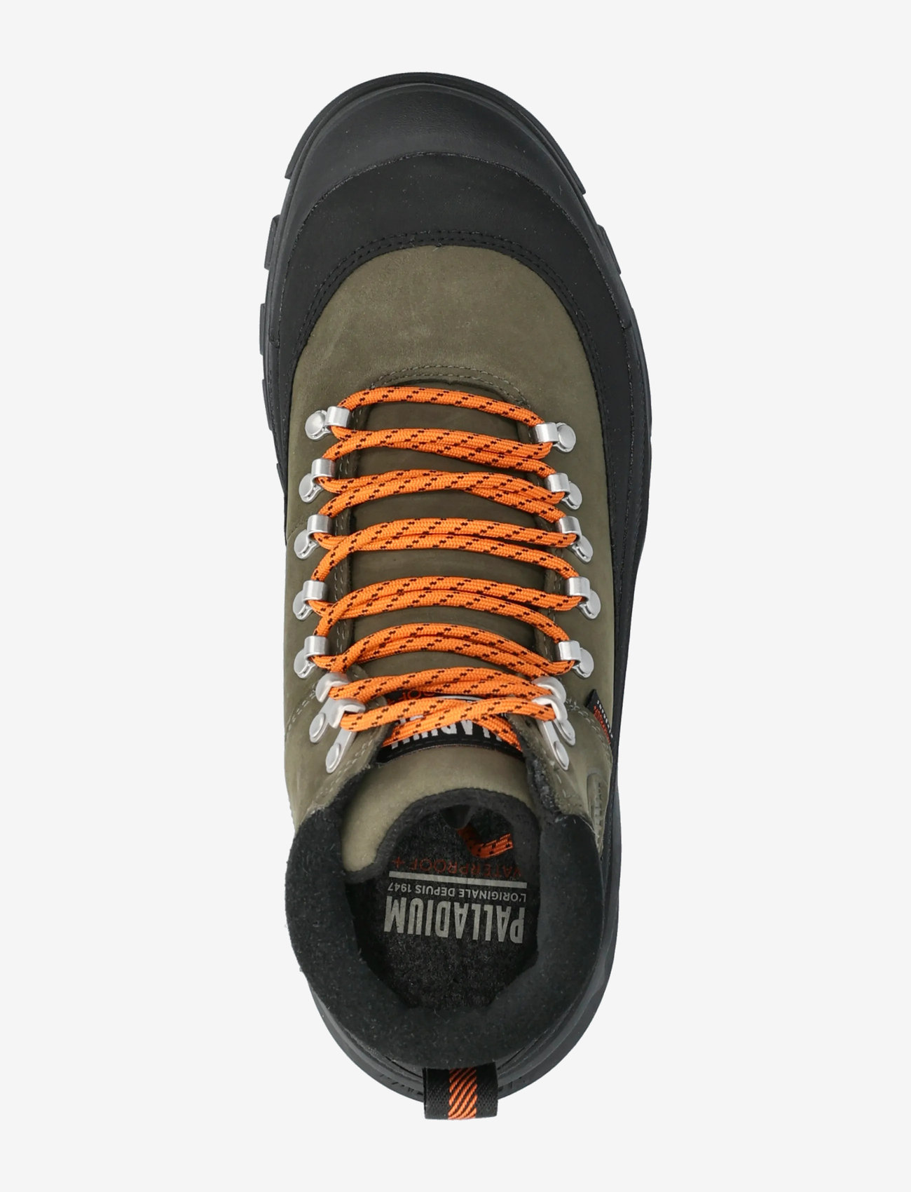 Palladium - PALLARIDER THINS WP+ - paeltega saapad - olive night/black - 3
