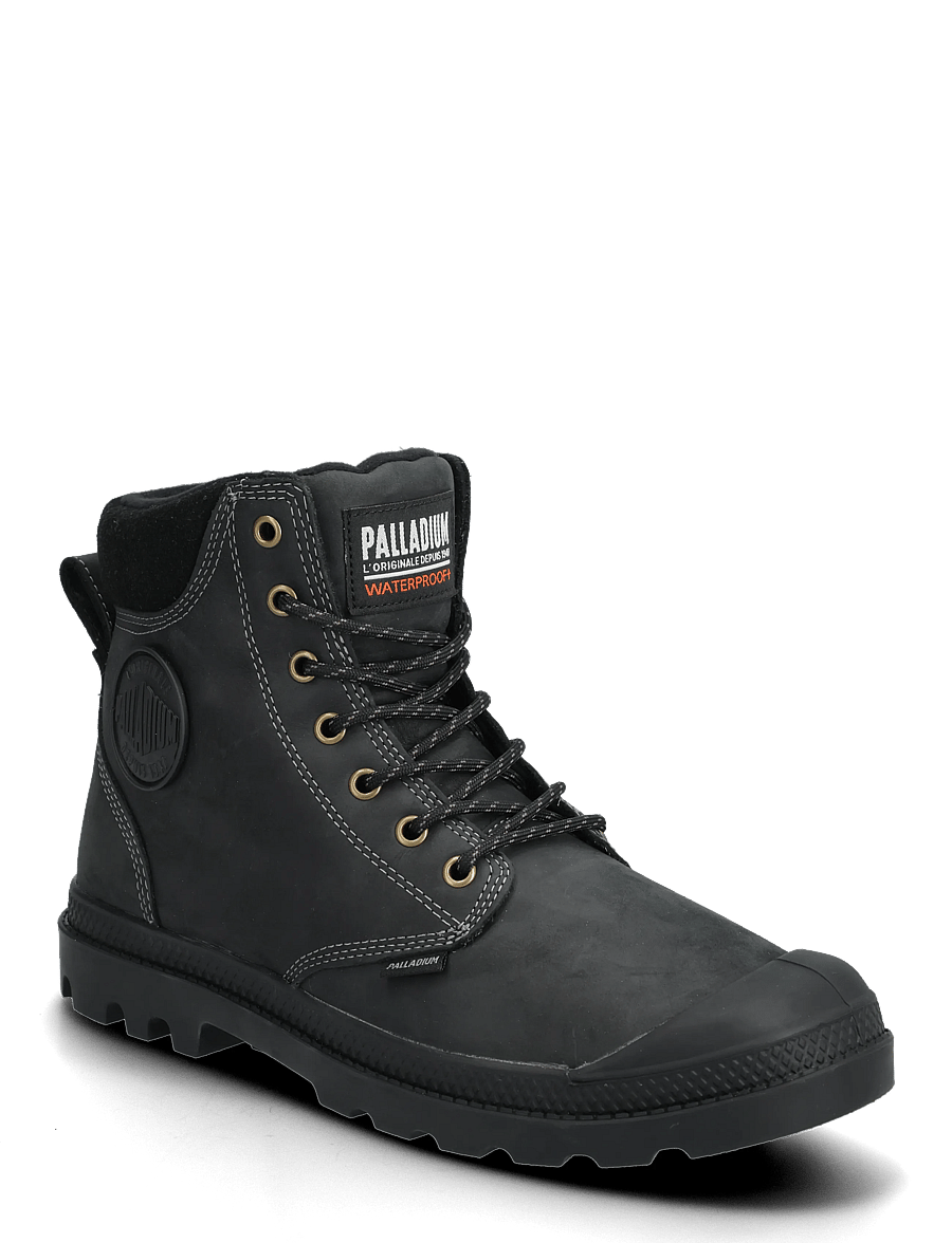 Palladium - PAMPA SC THINS WP+ - vinterstøvler - black - 0