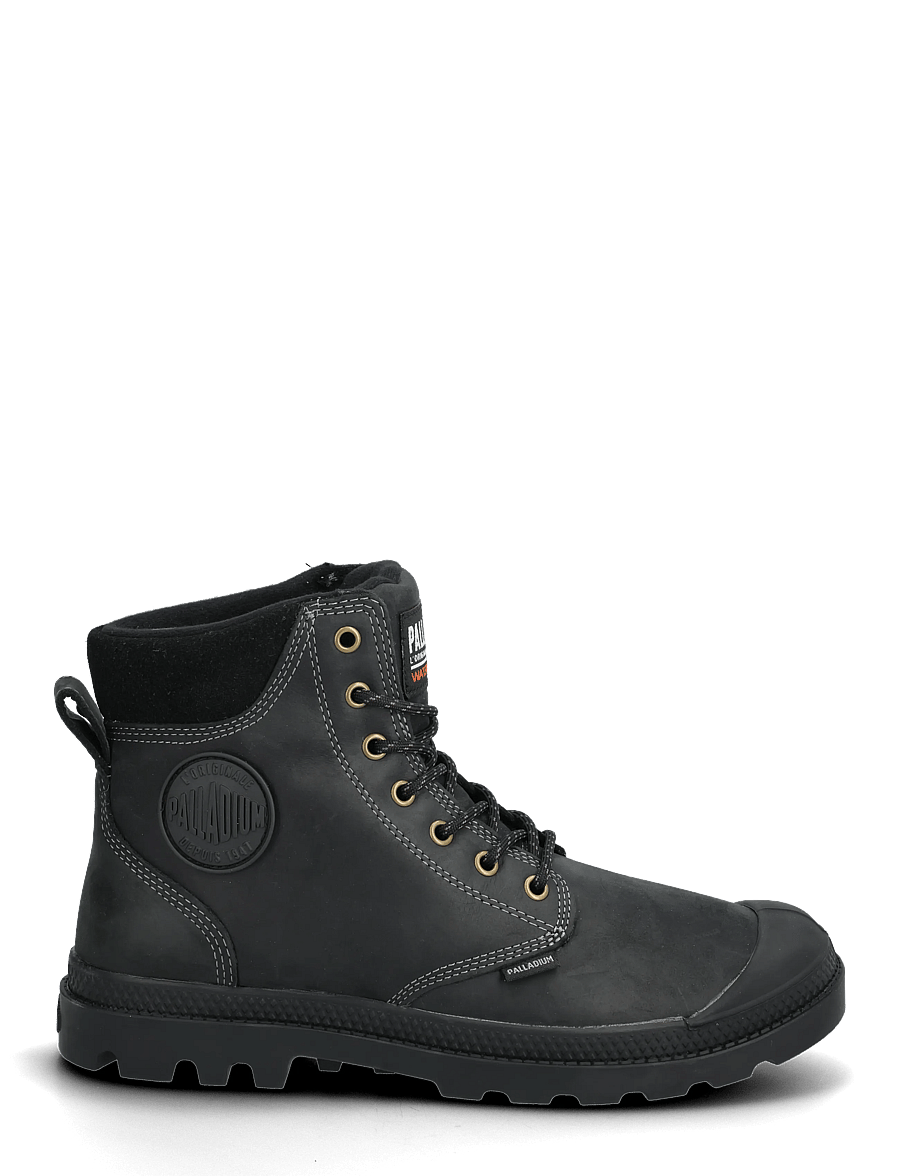 Palladium - PAMPA SC THINS WP+ - vinterstøvler - black - 1