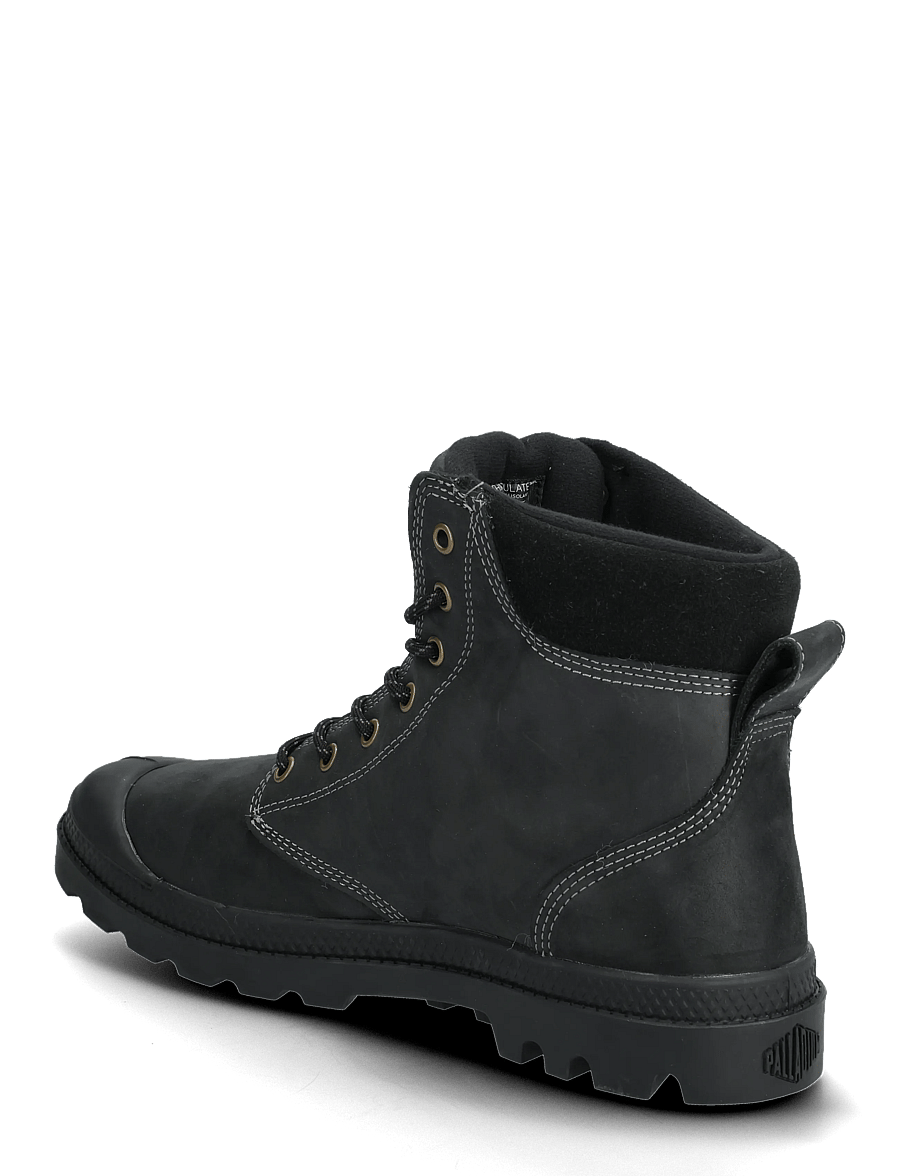 Palladium - PAMPA SC THINS WP+ - vinterstøvler - black - 2