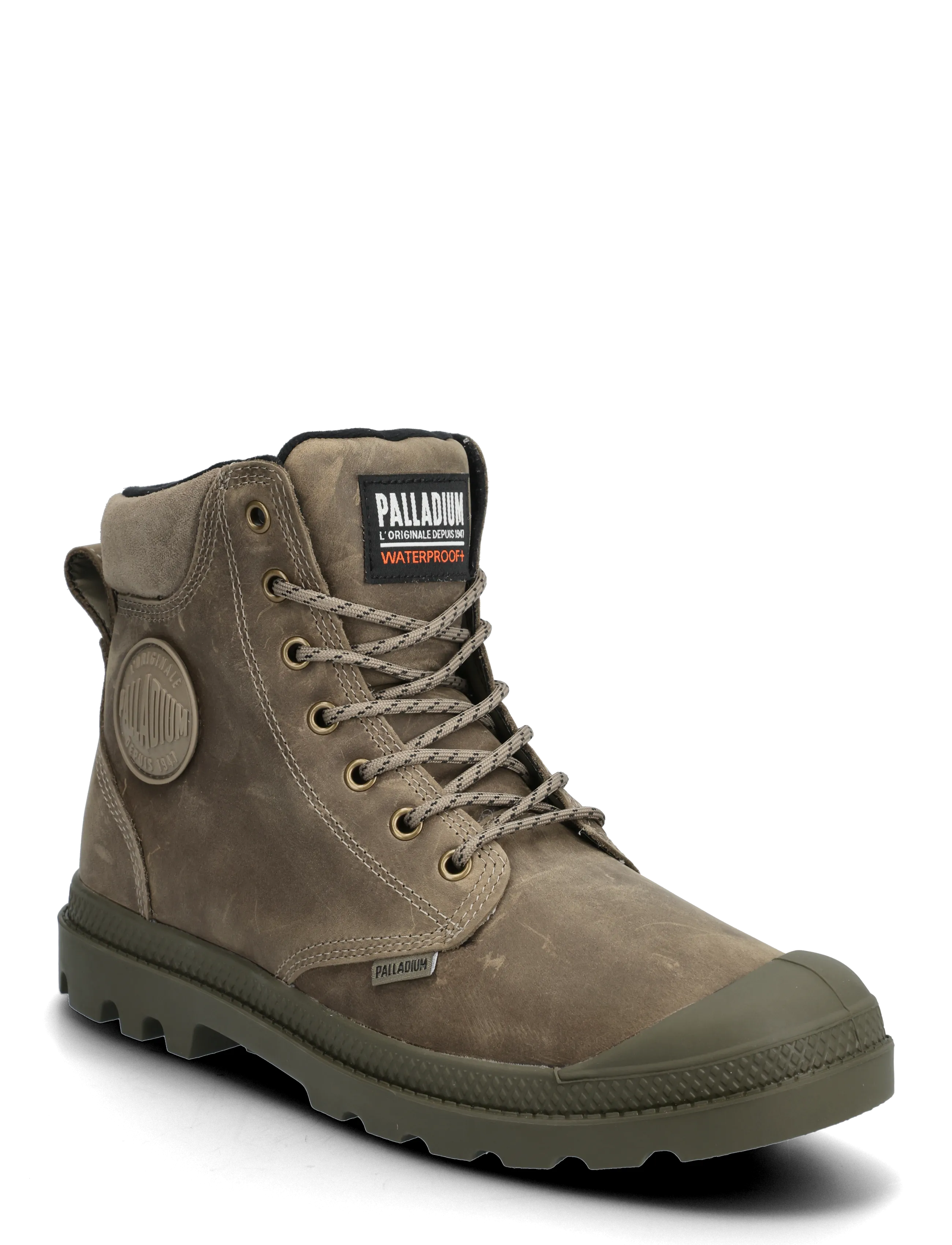 Palladium Pampa Sc Thins Wp+, Mænd, Vandtætte Vinterstøvler, Kakigrøn, Str: 42